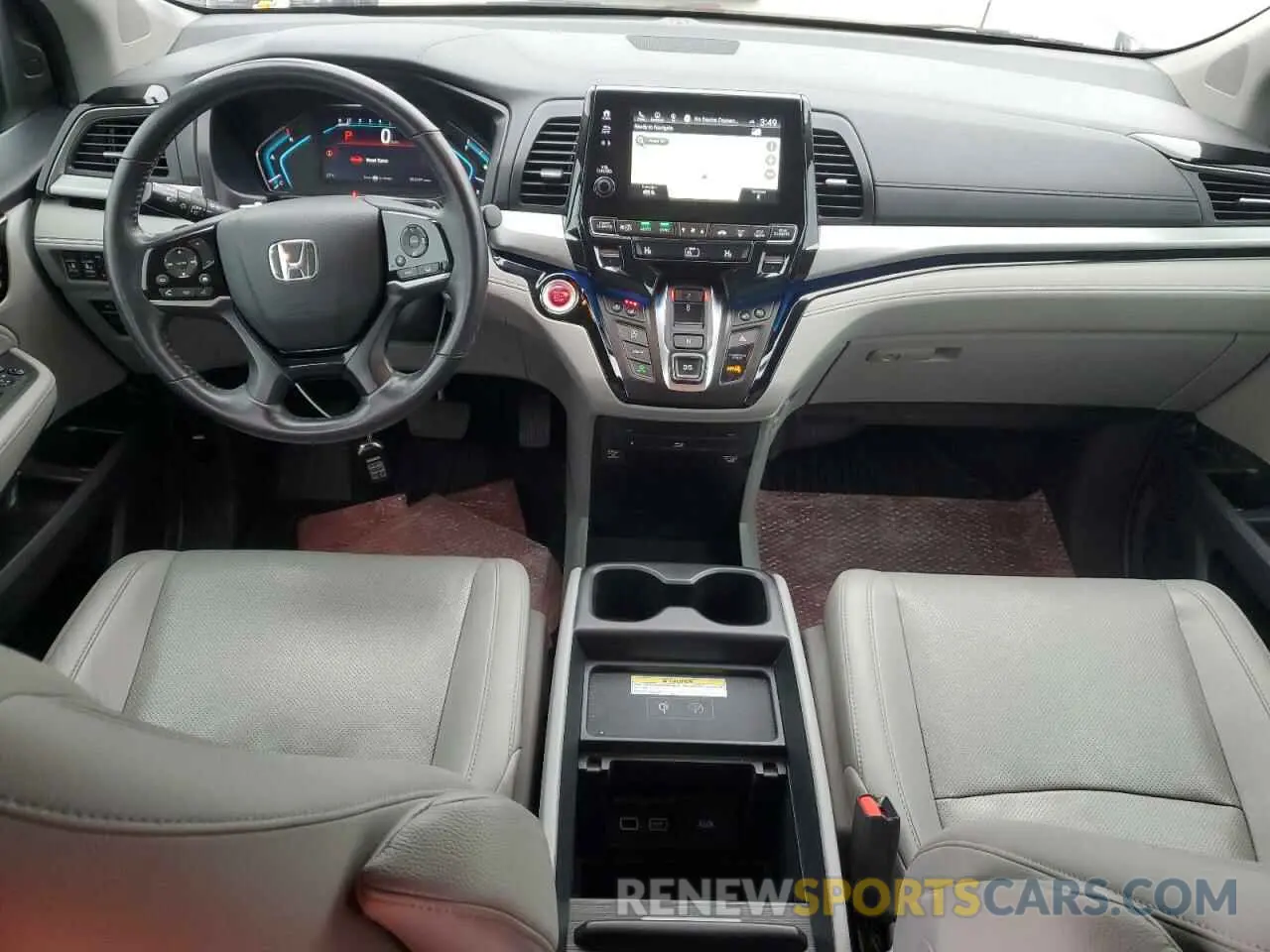 8 Photograph of a damaged car 5FNRL6H93KB000017 HONDA ODYSSEY 2019