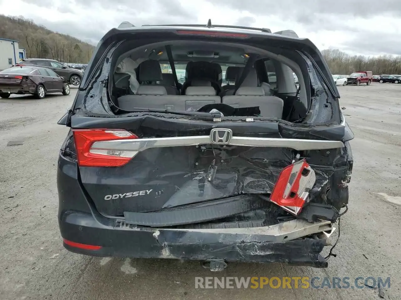6 Photograph of a damaged car 5FNRL6H93KB002995 HONDA ODYSSEY 2019