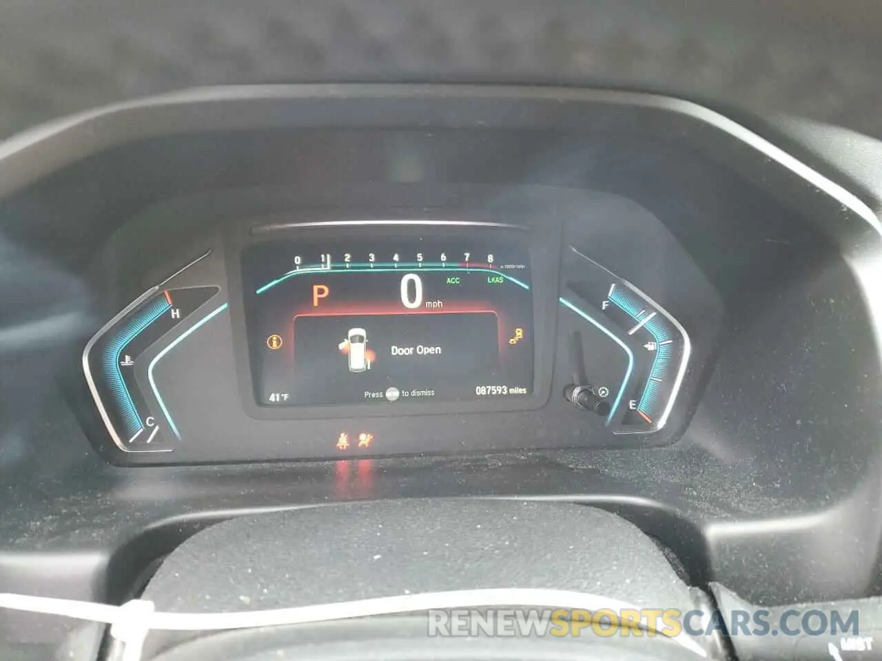9 Photograph of a damaged car 5FNRL6H93KB002995 HONDA ODYSSEY 2019