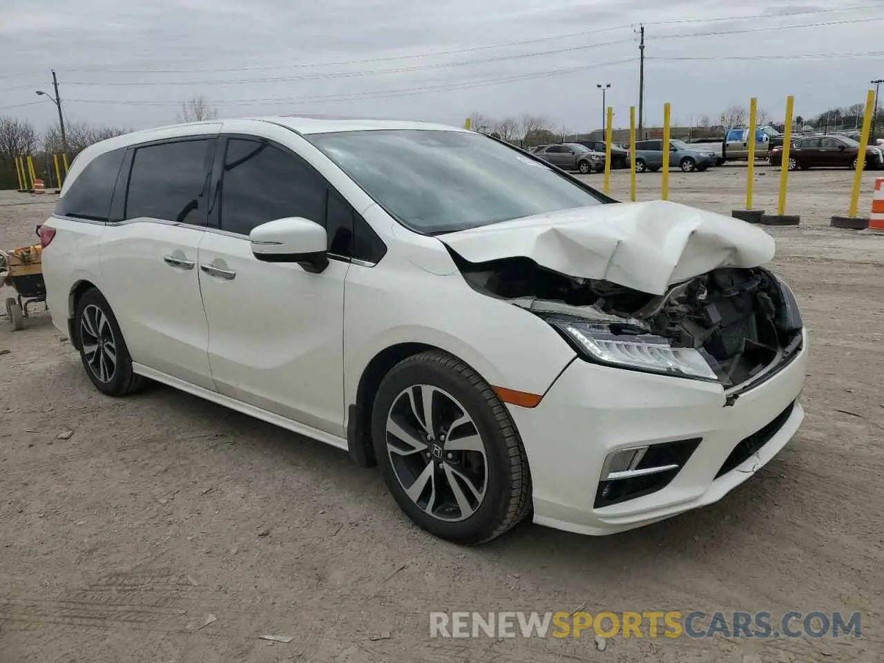 4 Photograph of a damaged car 5FNRL6H93KB069516 HONDA ODYSSEY 2019