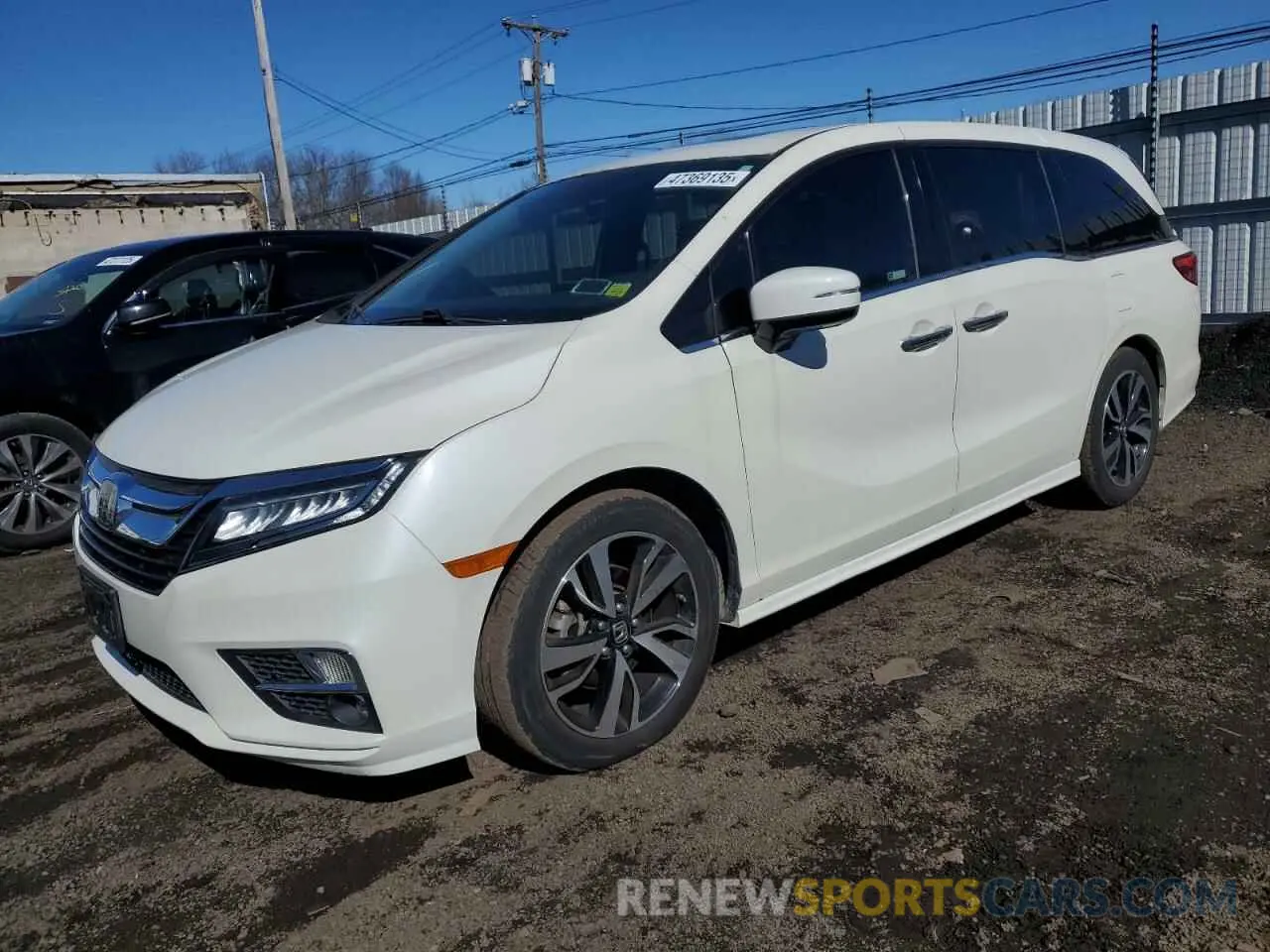 1 Photograph of a damaged car 5FNRL6H93KB072349 HONDA ODYSSEY 2019