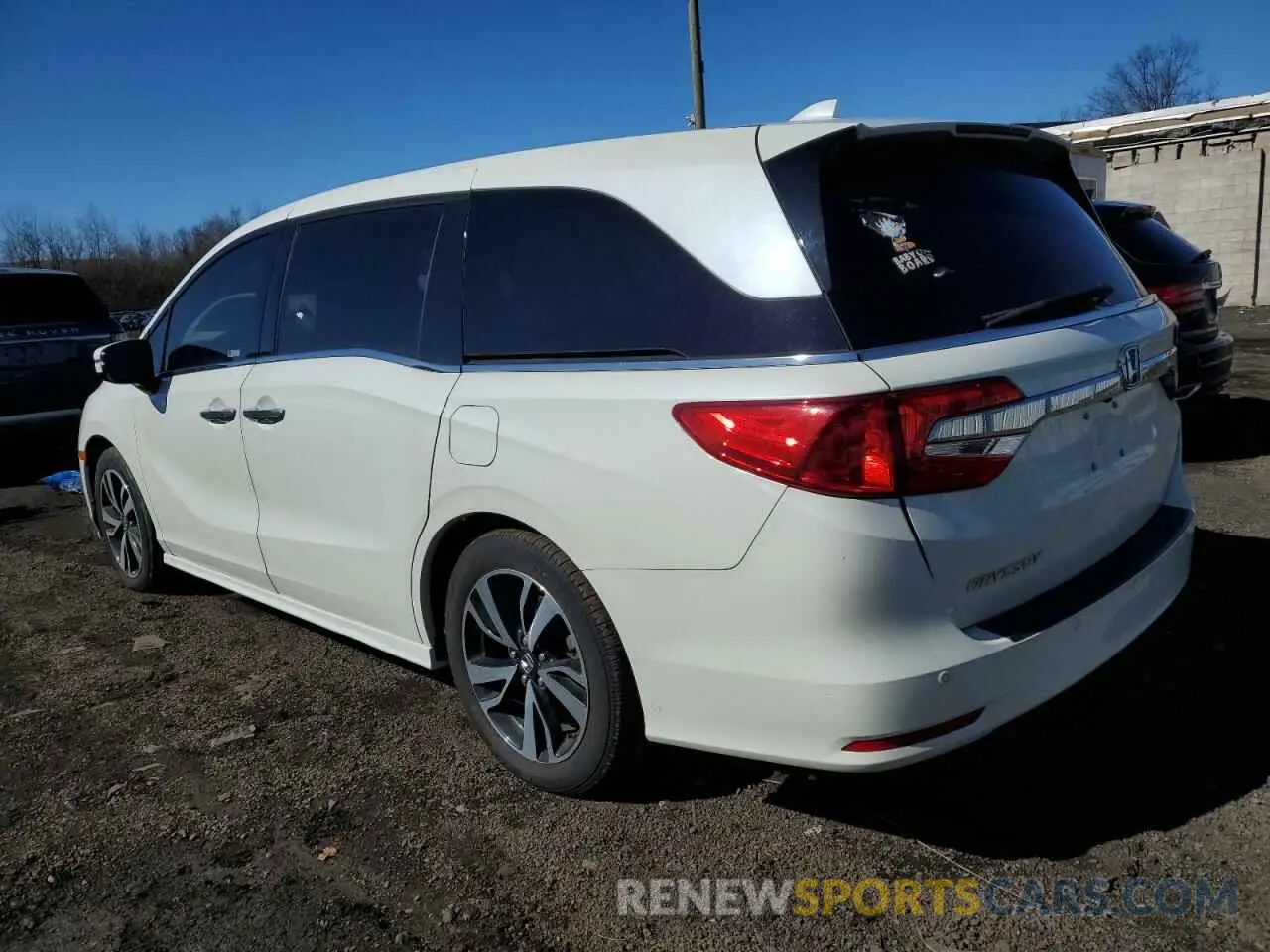 2 Photograph of a damaged car 5FNRL6H93KB072349 HONDA ODYSSEY 2019