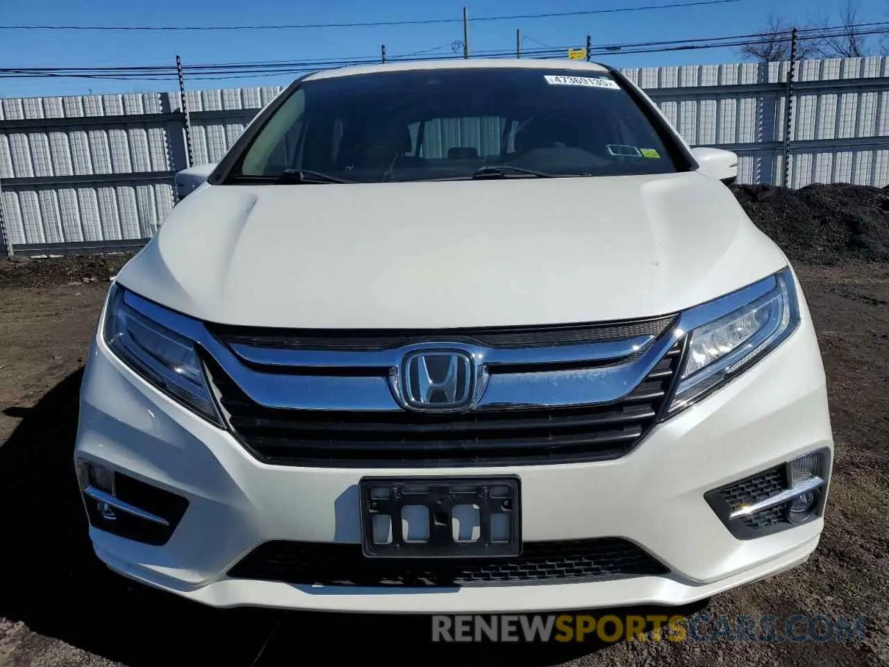 5 Photograph of a damaged car 5FNRL6H93KB072349 HONDA ODYSSEY 2019