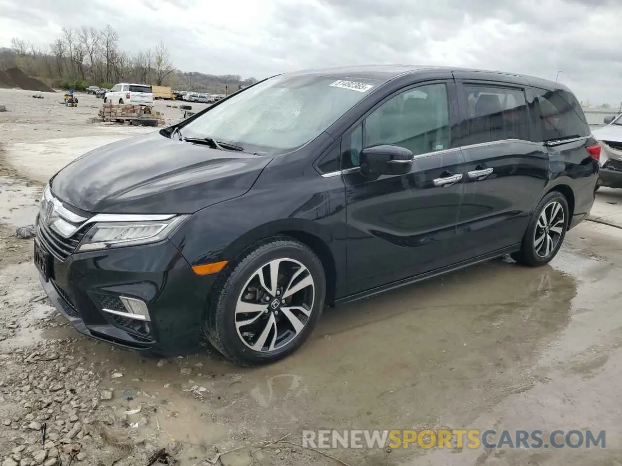1 Photograph of a damaged car 5FNRL6H94KB108422 HONDA ODYSSEY 2019