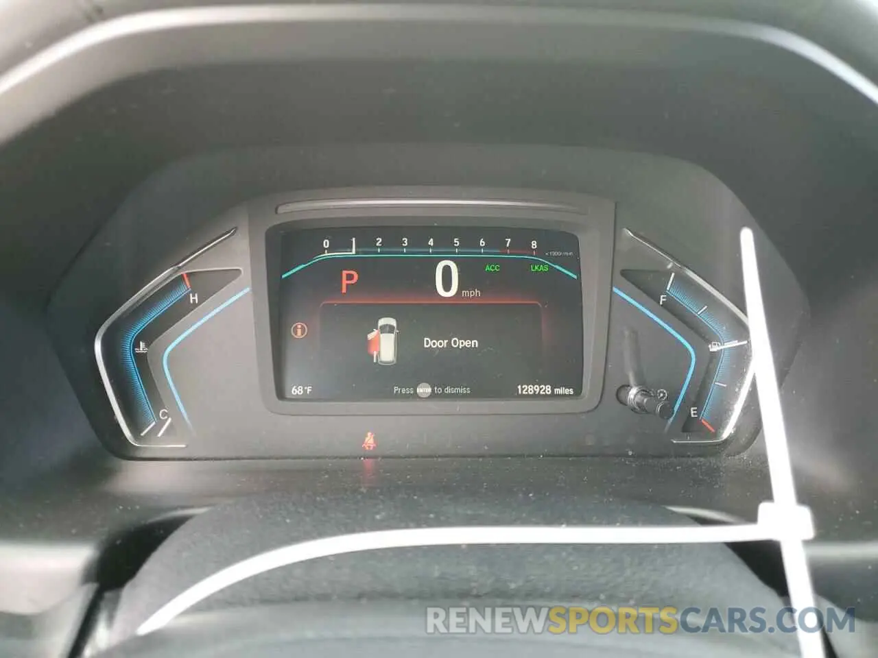 9 Photograph of a damaged car 5FNRL6H95KB022214 HONDA ODYSSEY 2019