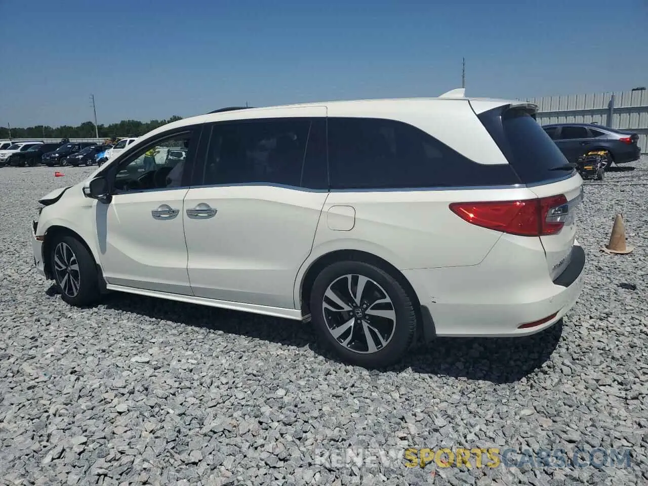 2 Photograph of a damaged car 5FNRL6H96KB018026 HONDA ODYSSEY 2019