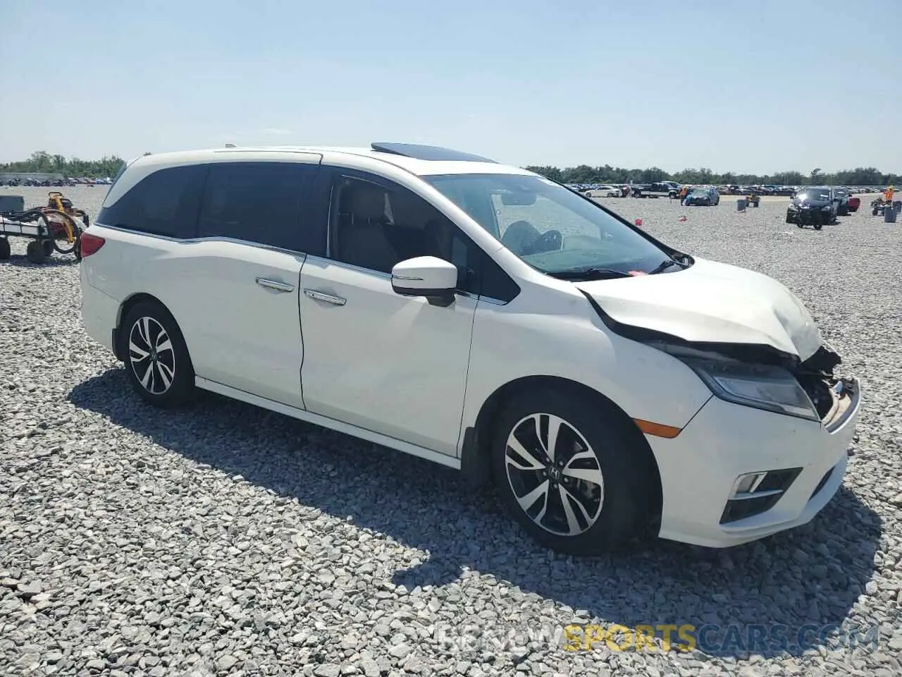 4 Photograph of a damaged car 5FNRL6H96KB018026 HONDA ODYSSEY 2019