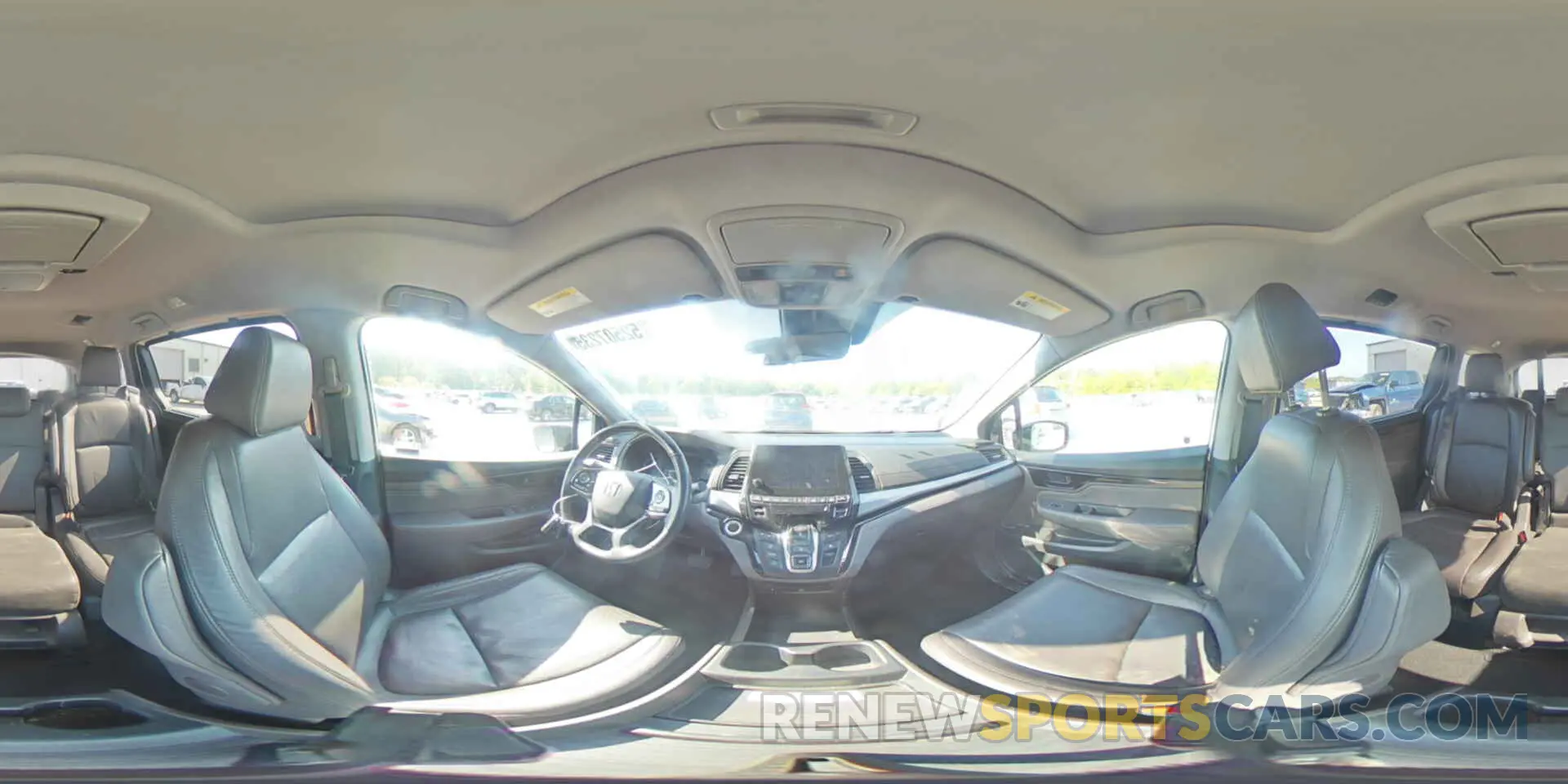 13 Photograph of a damaged car 5FNRL6H96KB049356 HONDA ODYSSEY 2019