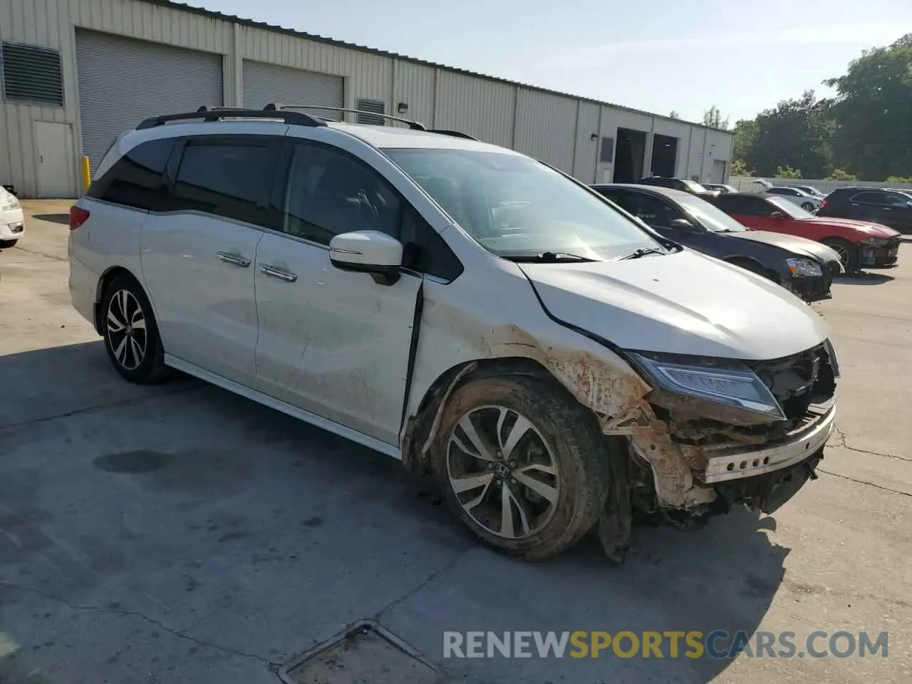 4 Photograph of a damaged car 5FNRL6H96KB049356 HONDA ODYSSEY 2019