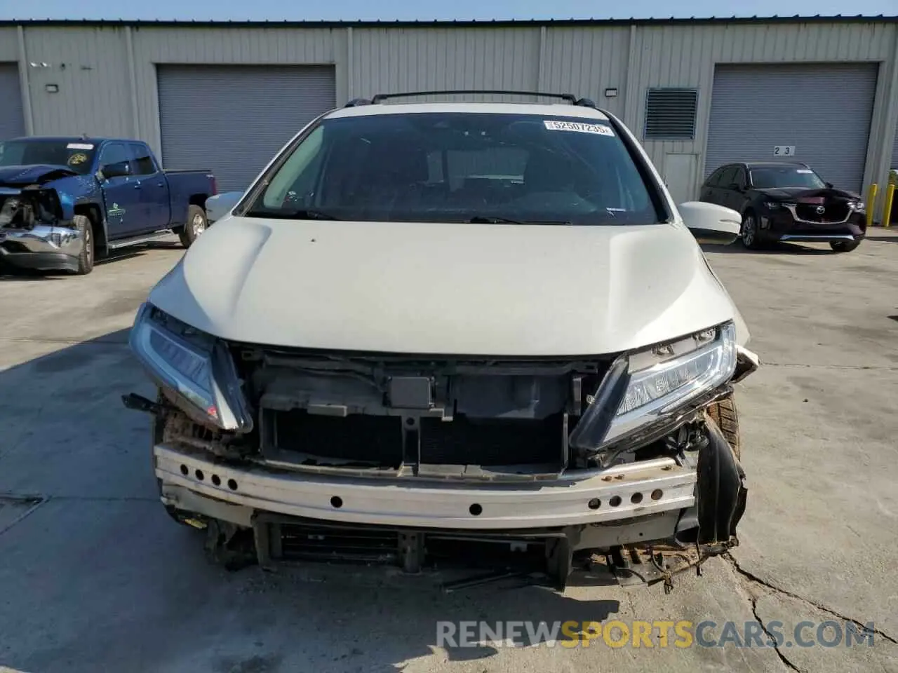 5 Photograph of a damaged car 5FNRL6H96KB049356 HONDA ODYSSEY 2019