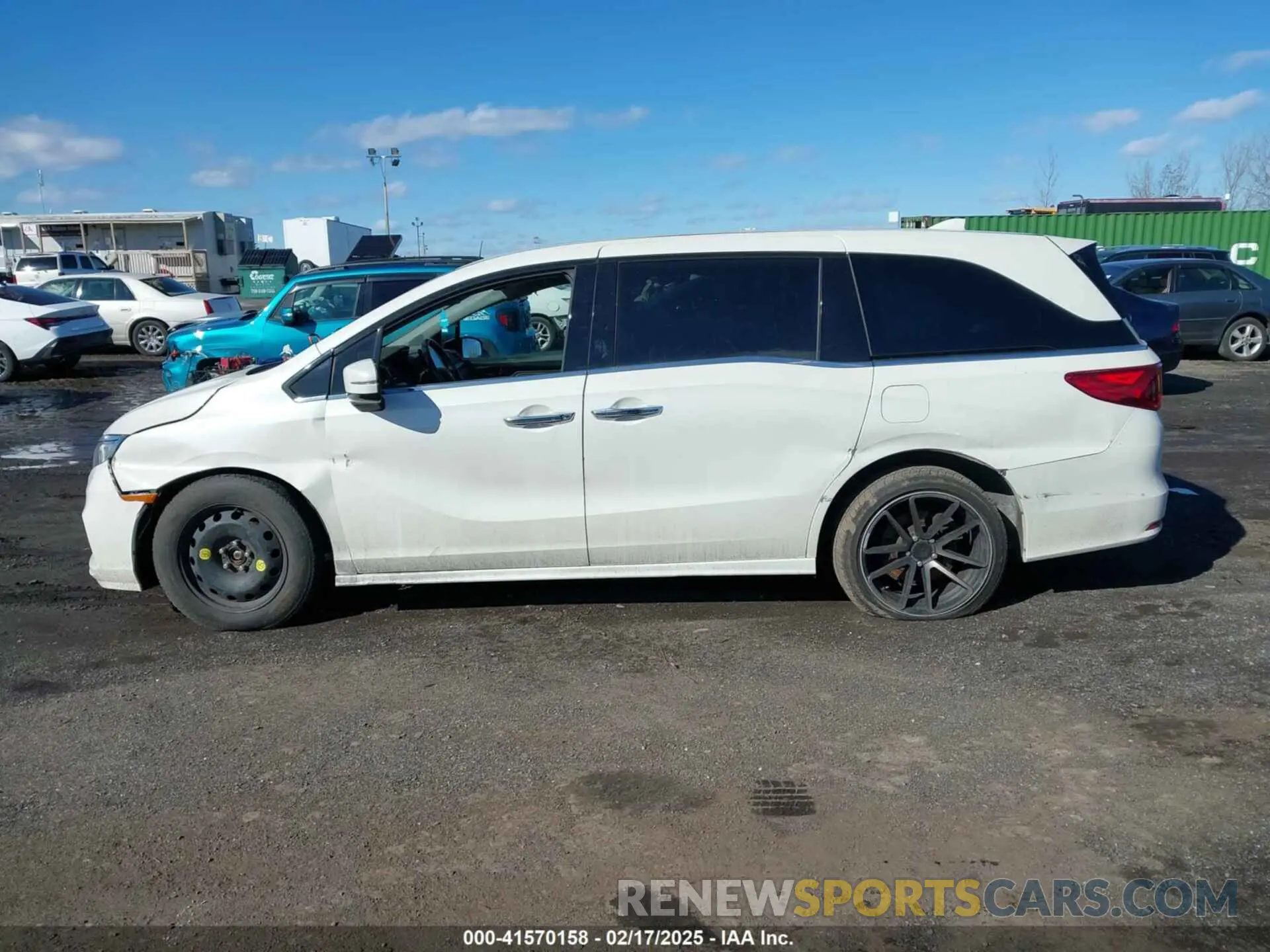 14 Photograph of a damaged car 5FNRL6H98KB022496 HONDA ODYSSEY 2019
