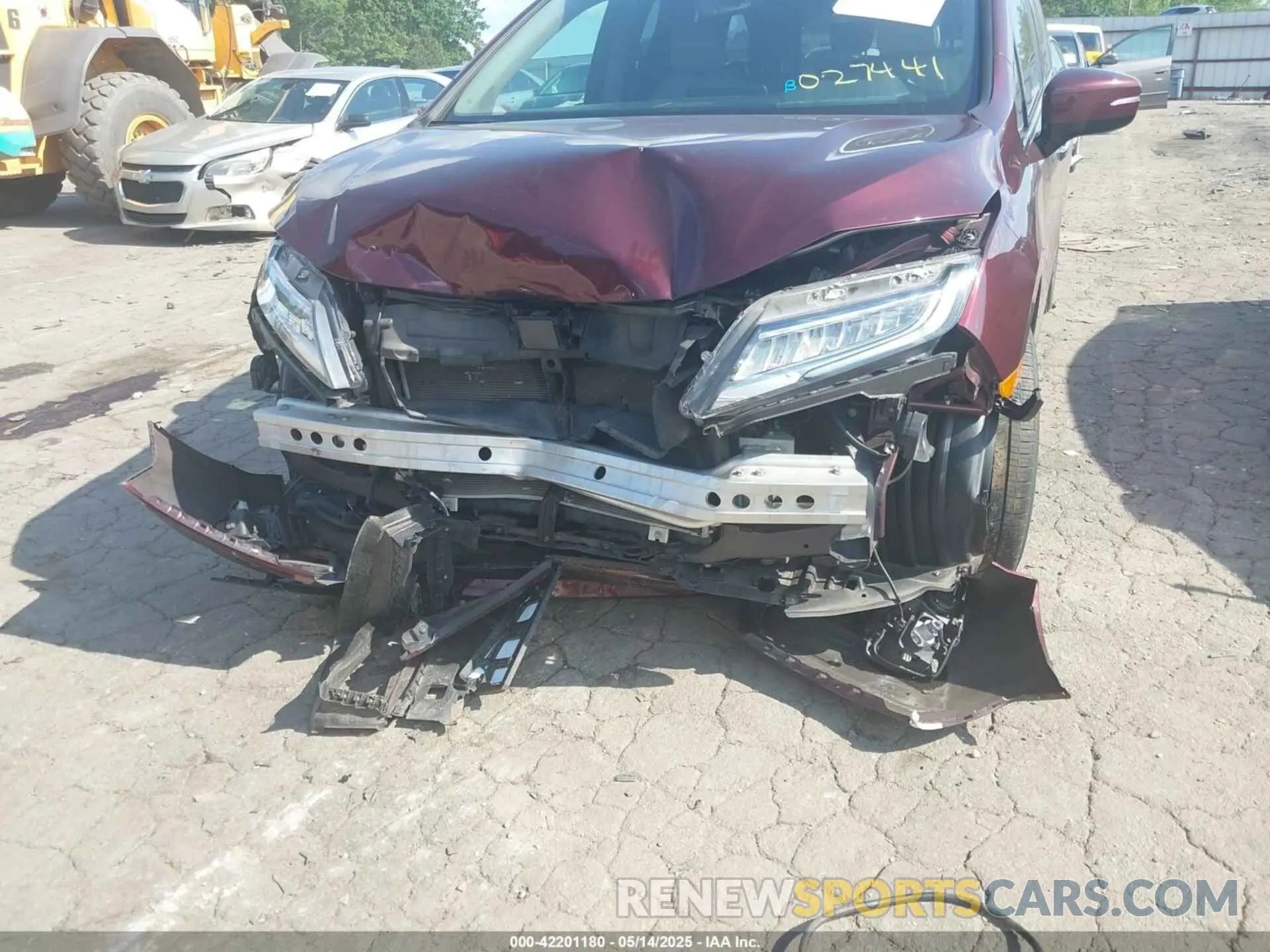 6 Photograph of a damaged car 5FNRL6H98KB027441 HONDA ODYSSEY 2019