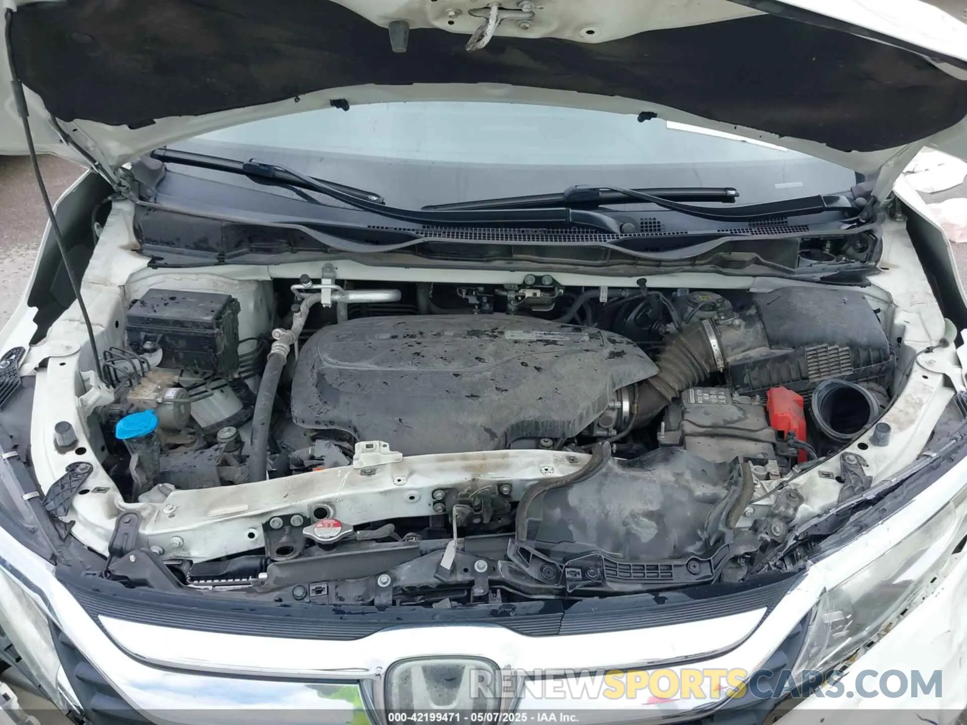 10 Photograph of a damaged car 5FNRL6H98KB062058 HONDA ODYSSEY 2019