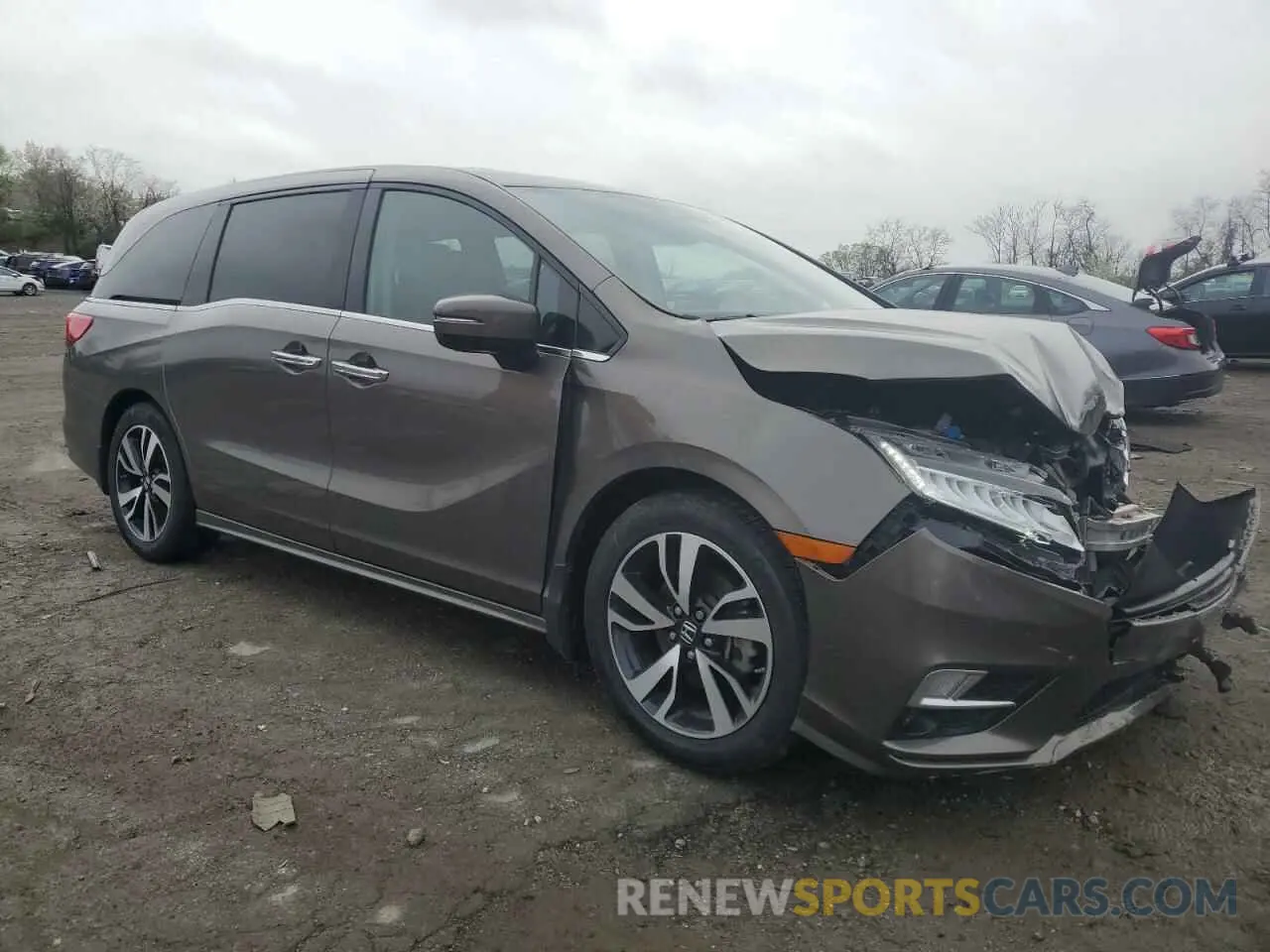 4 Photograph of a damaged car 5FNRL6H98KB067891 HONDA ODYSSEY 2019
