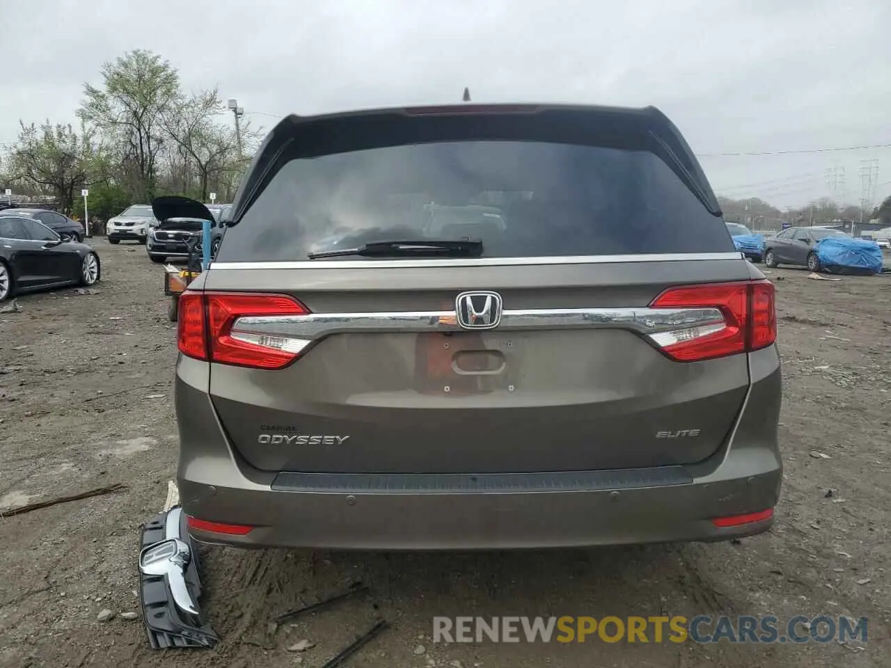 6 Photograph of a damaged car 5FNRL6H98KB067891 HONDA ODYSSEY 2019