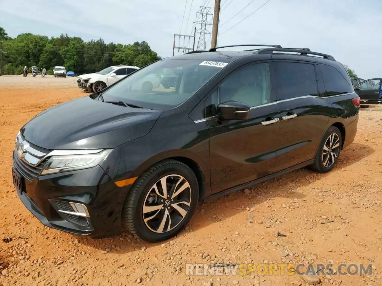 1 Photograph of a damaged car 5FNRL6H99KB008204 HONDA ODYSSEY 2019
