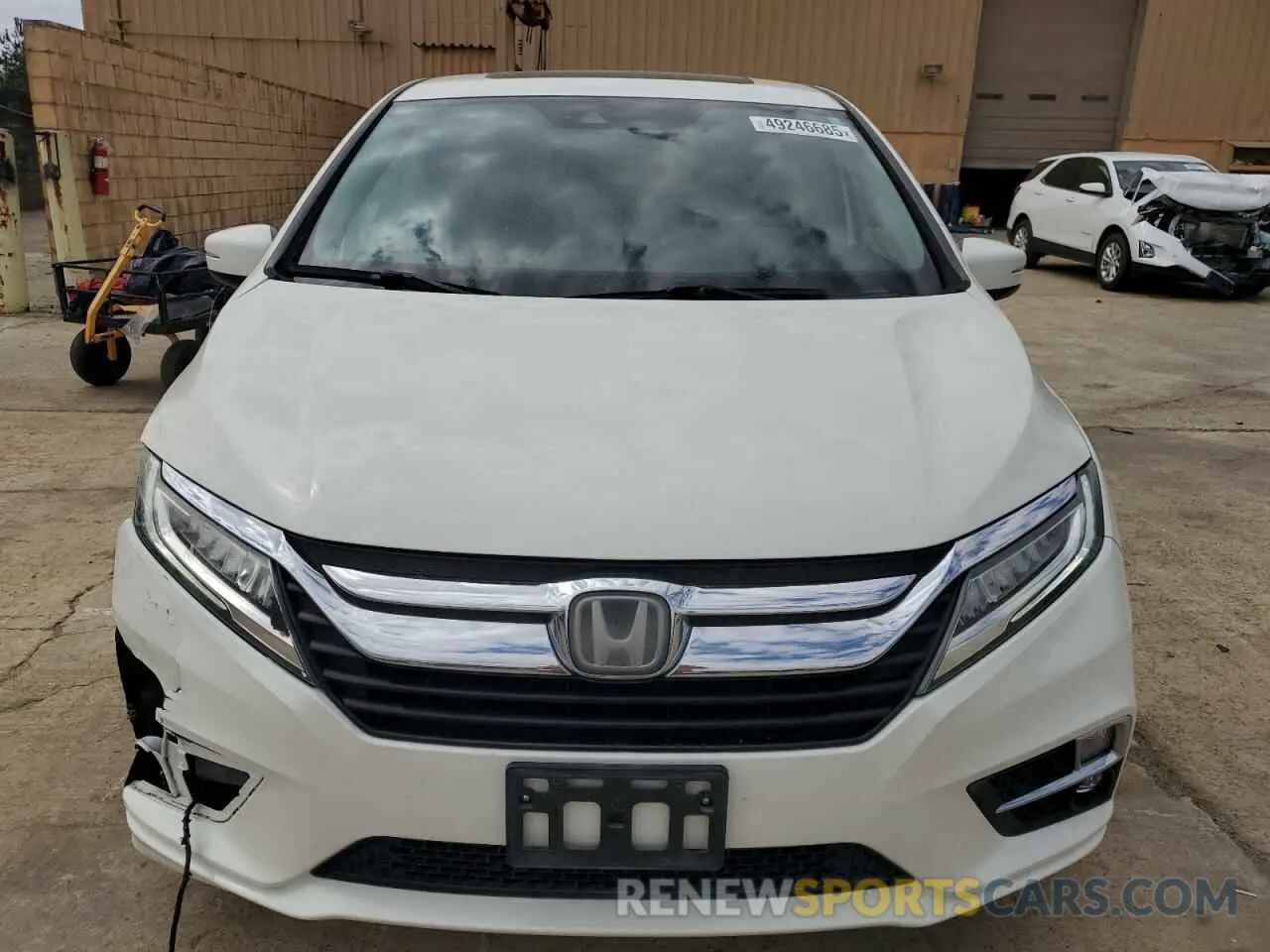 5 Photograph of a damaged car 5FNRL6H99KB013578 HONDA ODYSSEY 2019