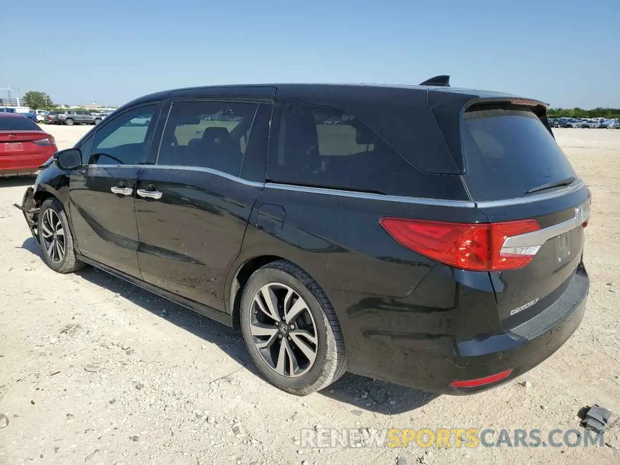 2 Photograph of a damaged car 5FNRL6H99KB022233 HONDA ODYSSEY 2019