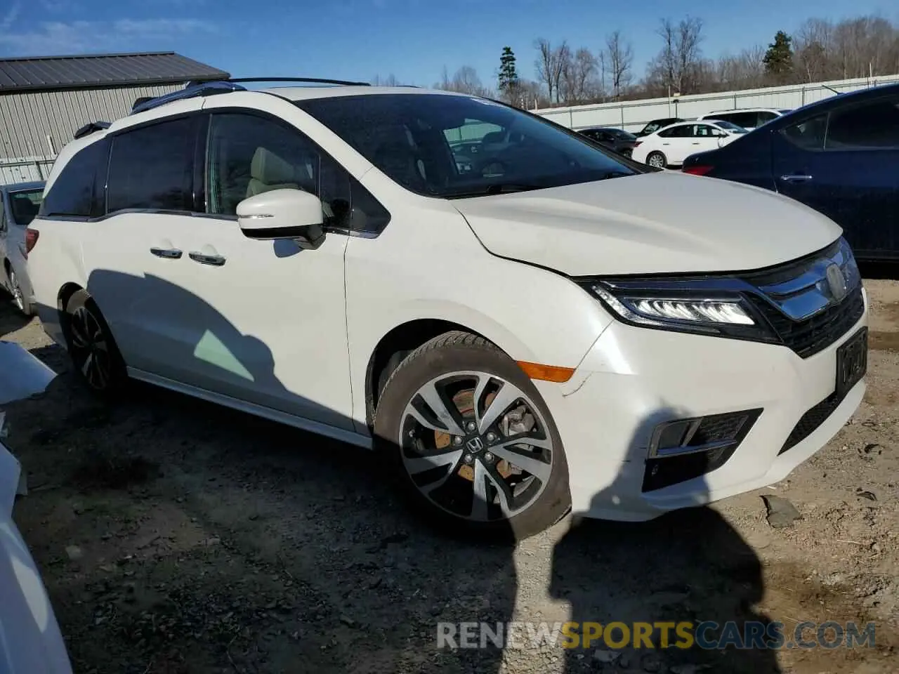 4 Photograph of a damaged car 5FNRL6H9XKB022600 HONDA ODYSSEY 2019