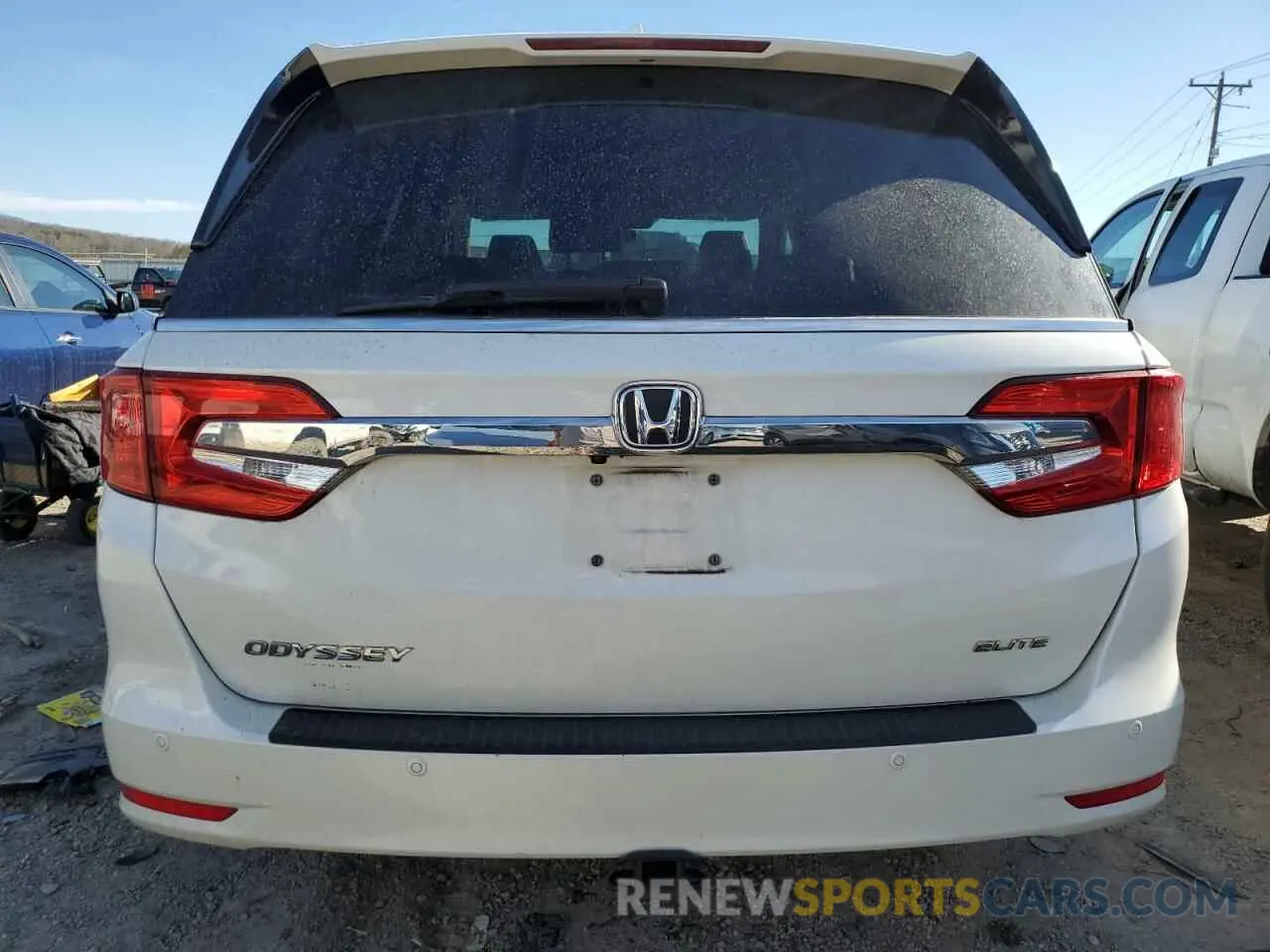 6 Photograph of a damaged car 5FNRL6H9XKB022600 HONDA ODYSSEY 2019