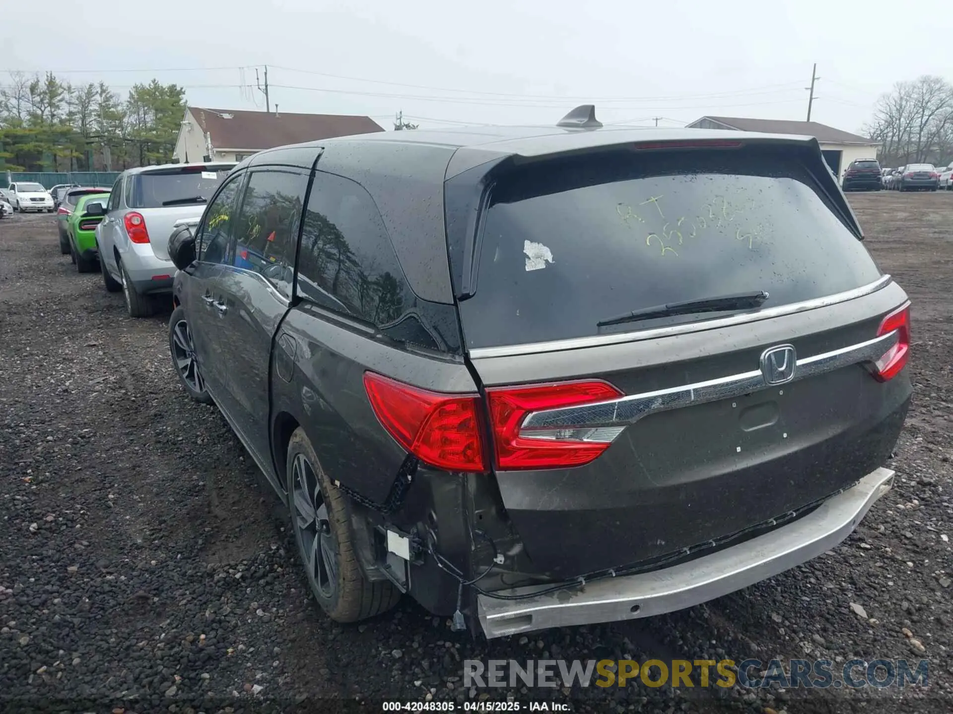 3 Photograph of a damaged car 5FNRL6H9XKB088029 HONDA ODYSSEY 2019