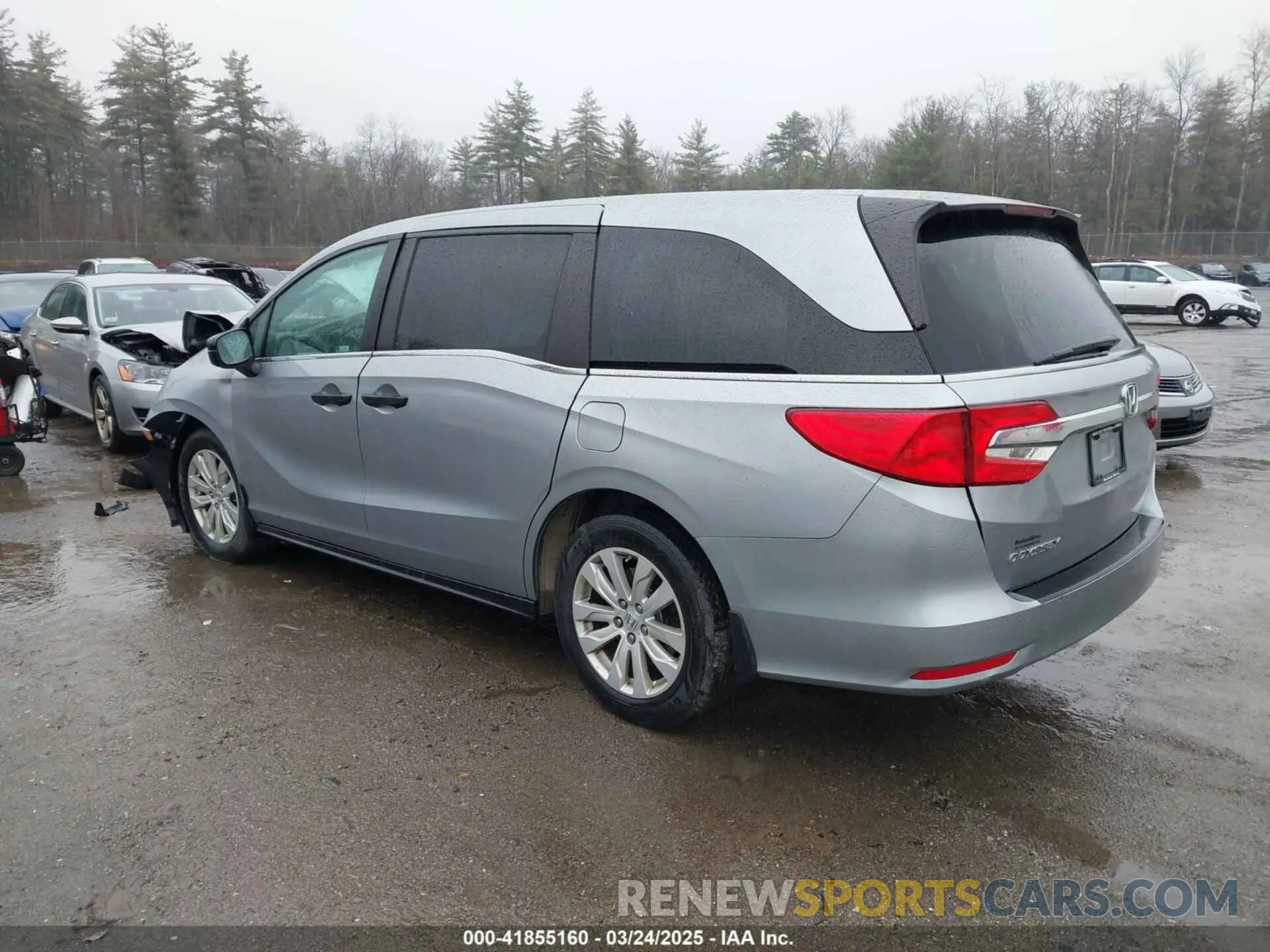 3 Photograph of a damaged car 5FNRL6H29LB050313 HONDA ODYSSEY 2020