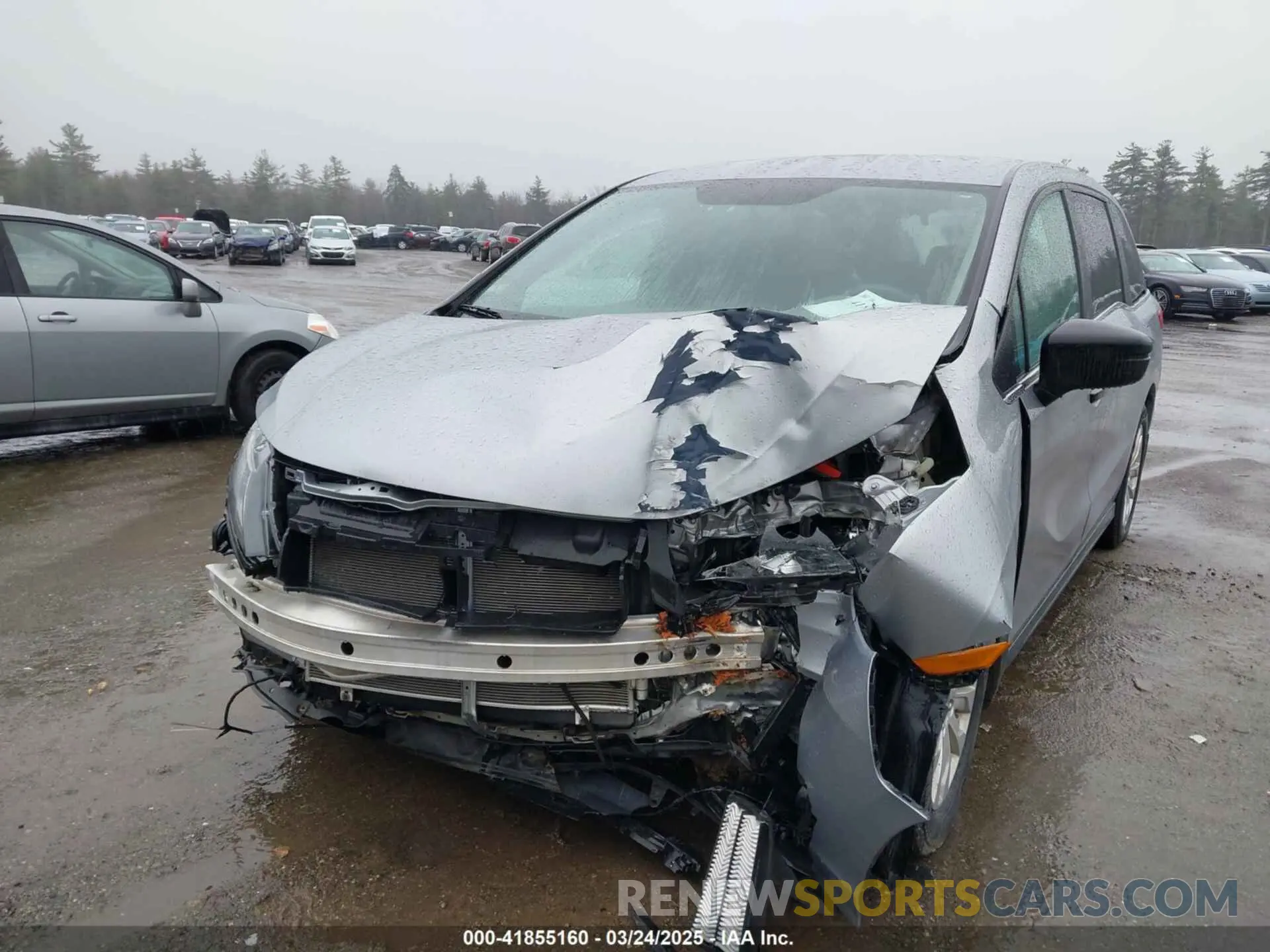 6 Photograph of a damaged car 5FNRL6H29LB050313 HONDA ODYSSEY 2020