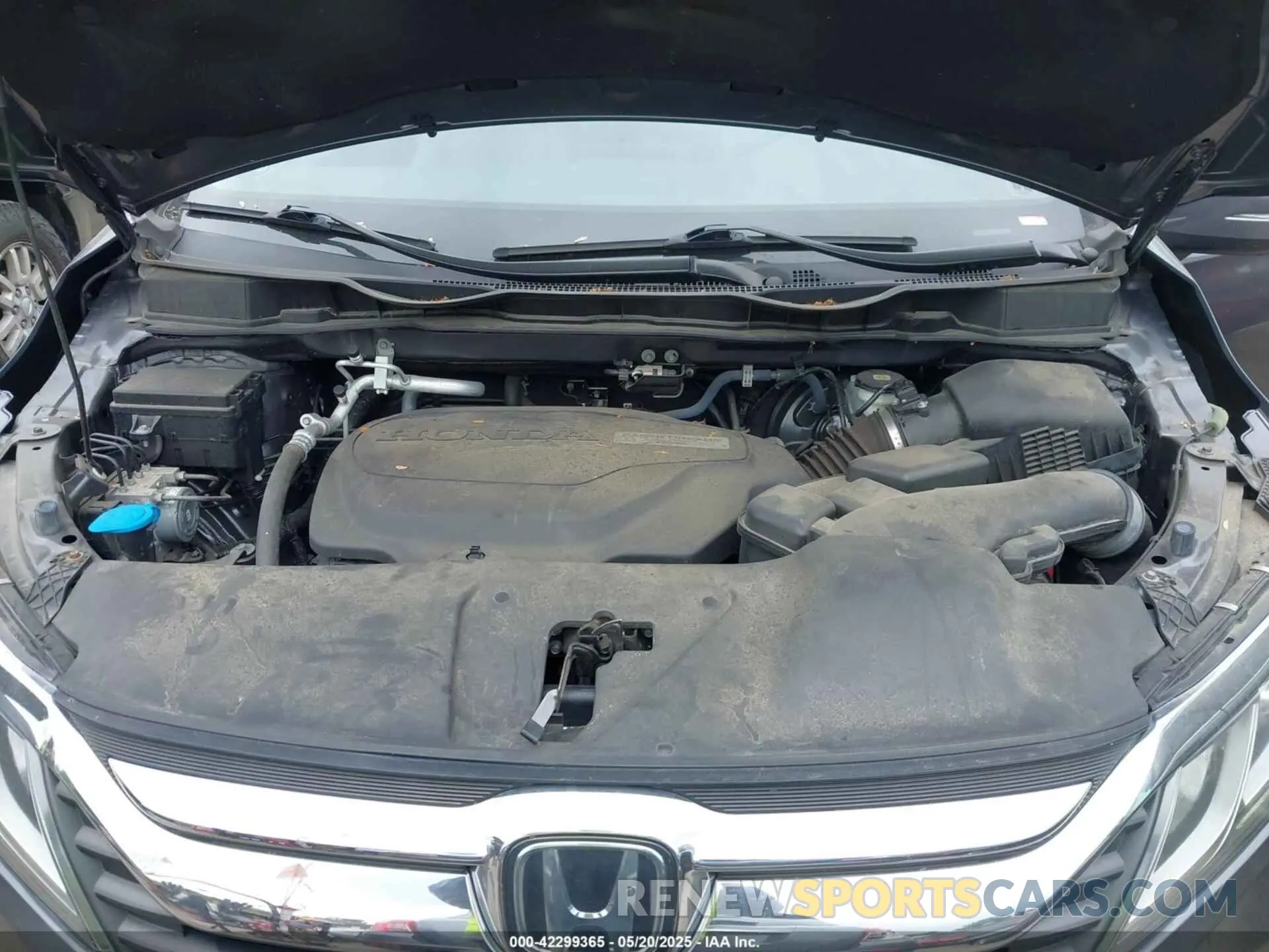 10 Photograph of a damaged car 5FNRL6H52LB038515 HONDA ODYSSEY 2020