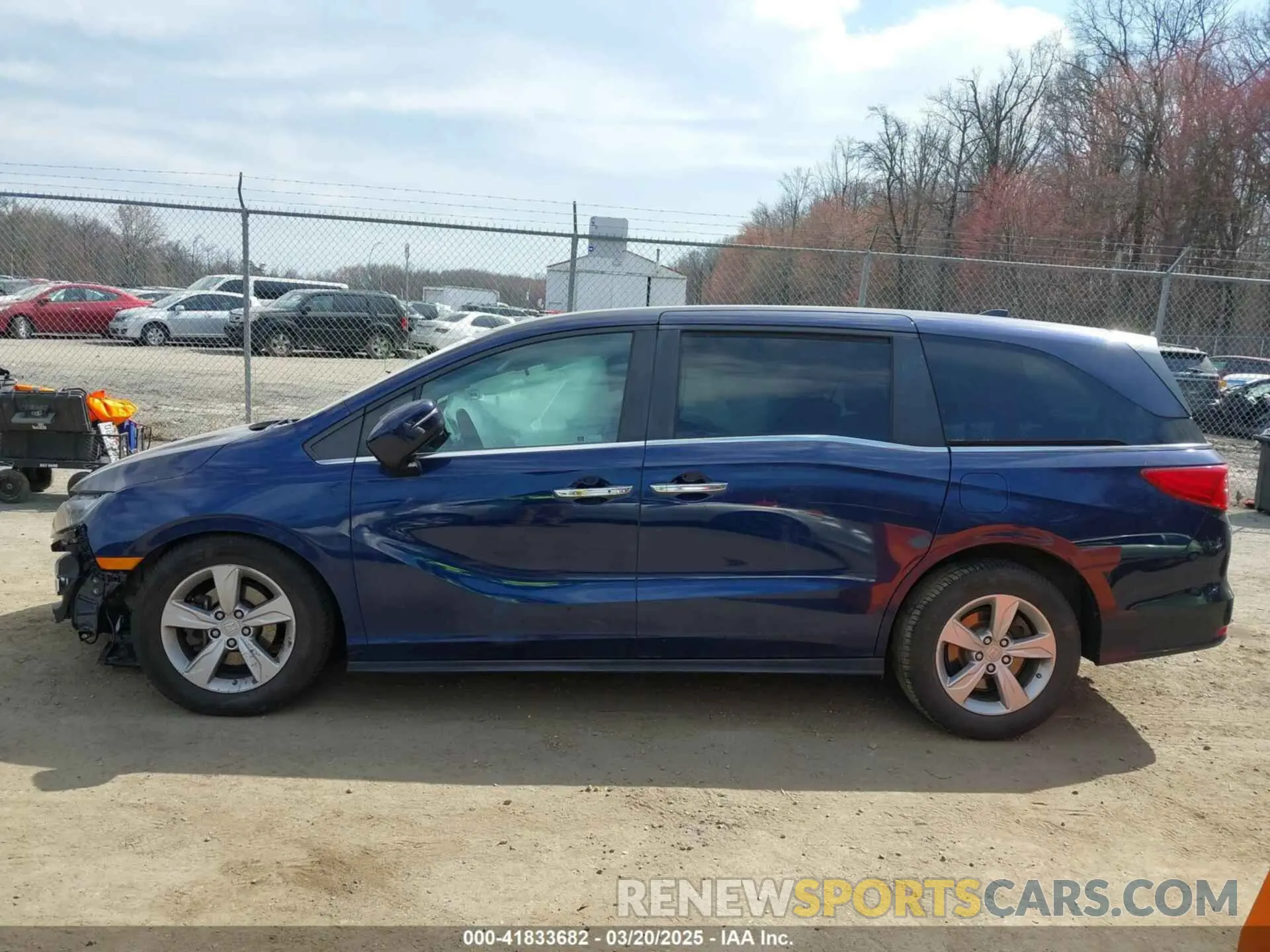 14 Photograph of a damaged car 5FNRL6H53LB027961 HONDA ODYSSEY 2020