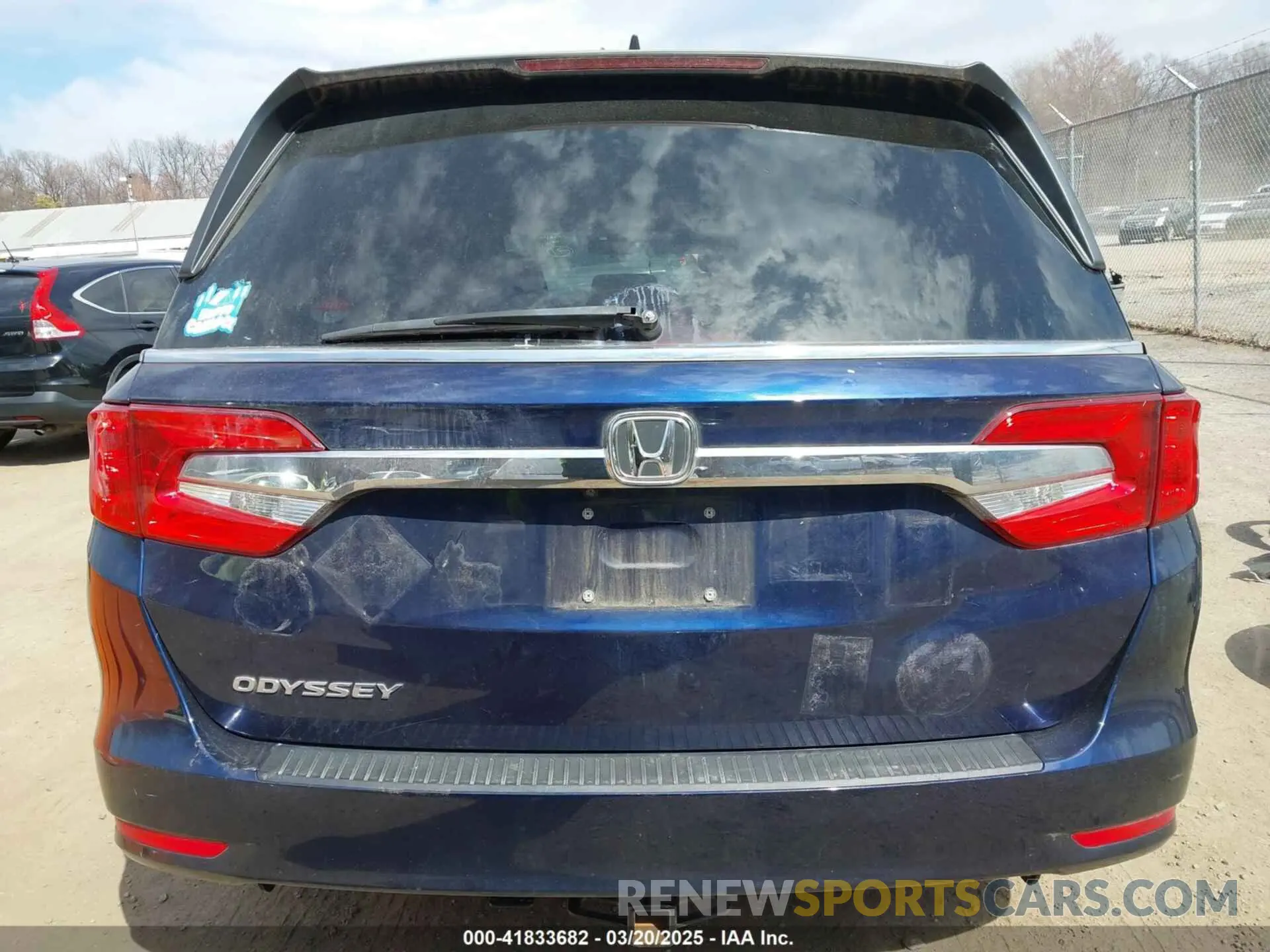 16 Photograph of a damaged car 5FNRL6H53LB027961 HONDA ODYSSEY 2020