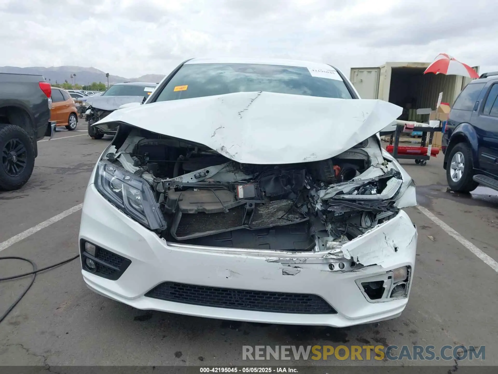 6 Photograph of a damaged car 5FNRL6H53LB038099 HONDA ODYSSEY 2020