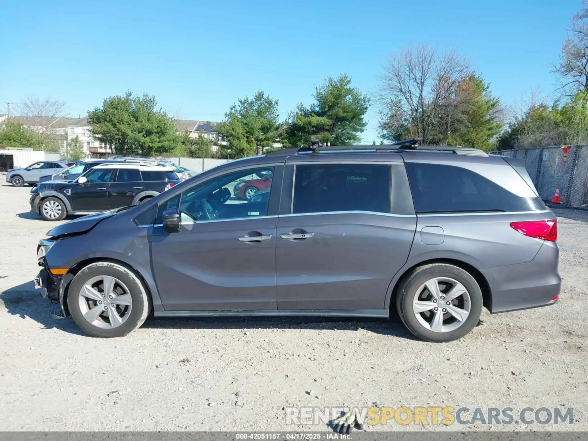 14 Photograph of a damaged car 5FNRL6H54LB052660 HONDA ODYSSEY 2020