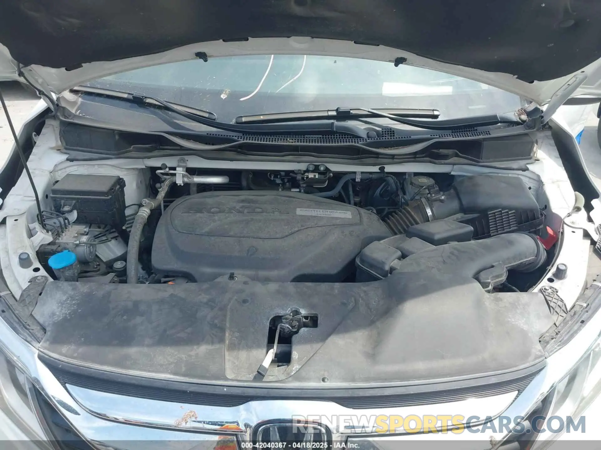 10 Photograph of a damaged car 5FNRL6H58LB062074 HONDA ODYSSEY 2020