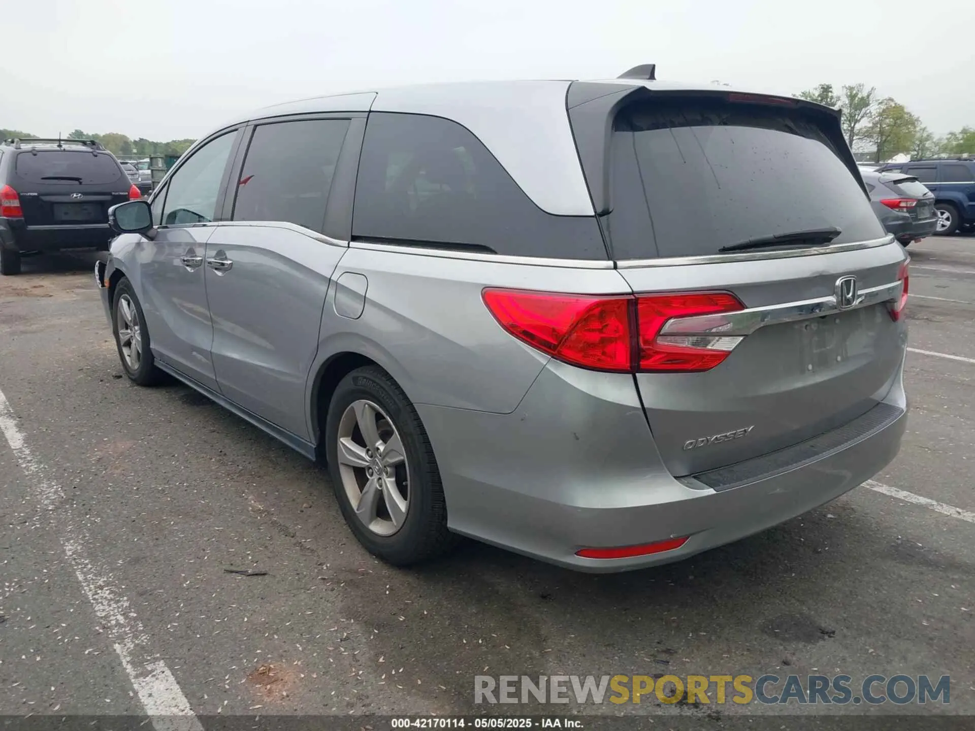 3 Photograph of a damaged car 5FNRL6H59LB044439 HONDA ODYSSEY 2020
