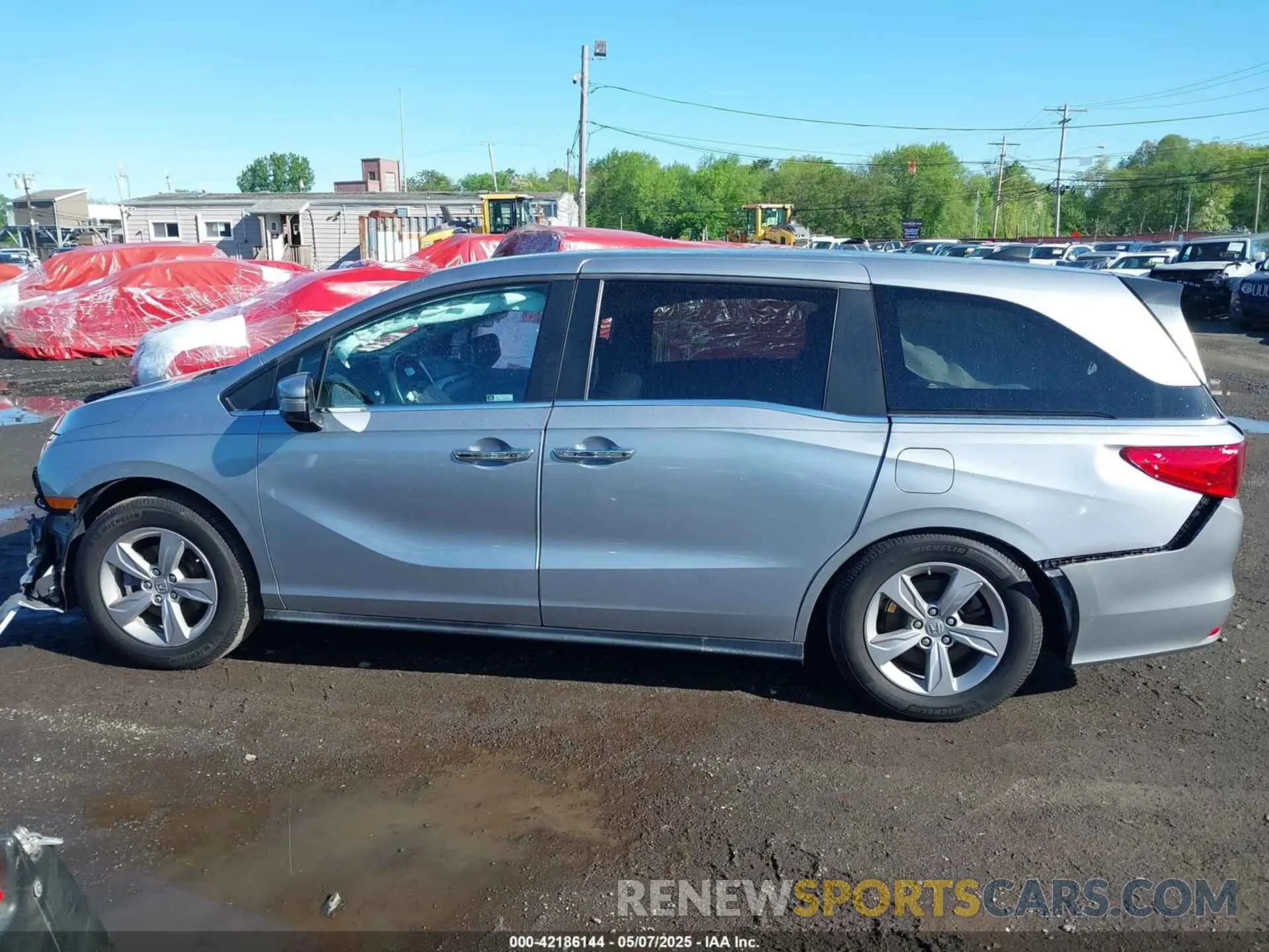 14 Photograph of a damaged car 5FNRL6H71LB069580 HONDA ODYSSEY 2020
