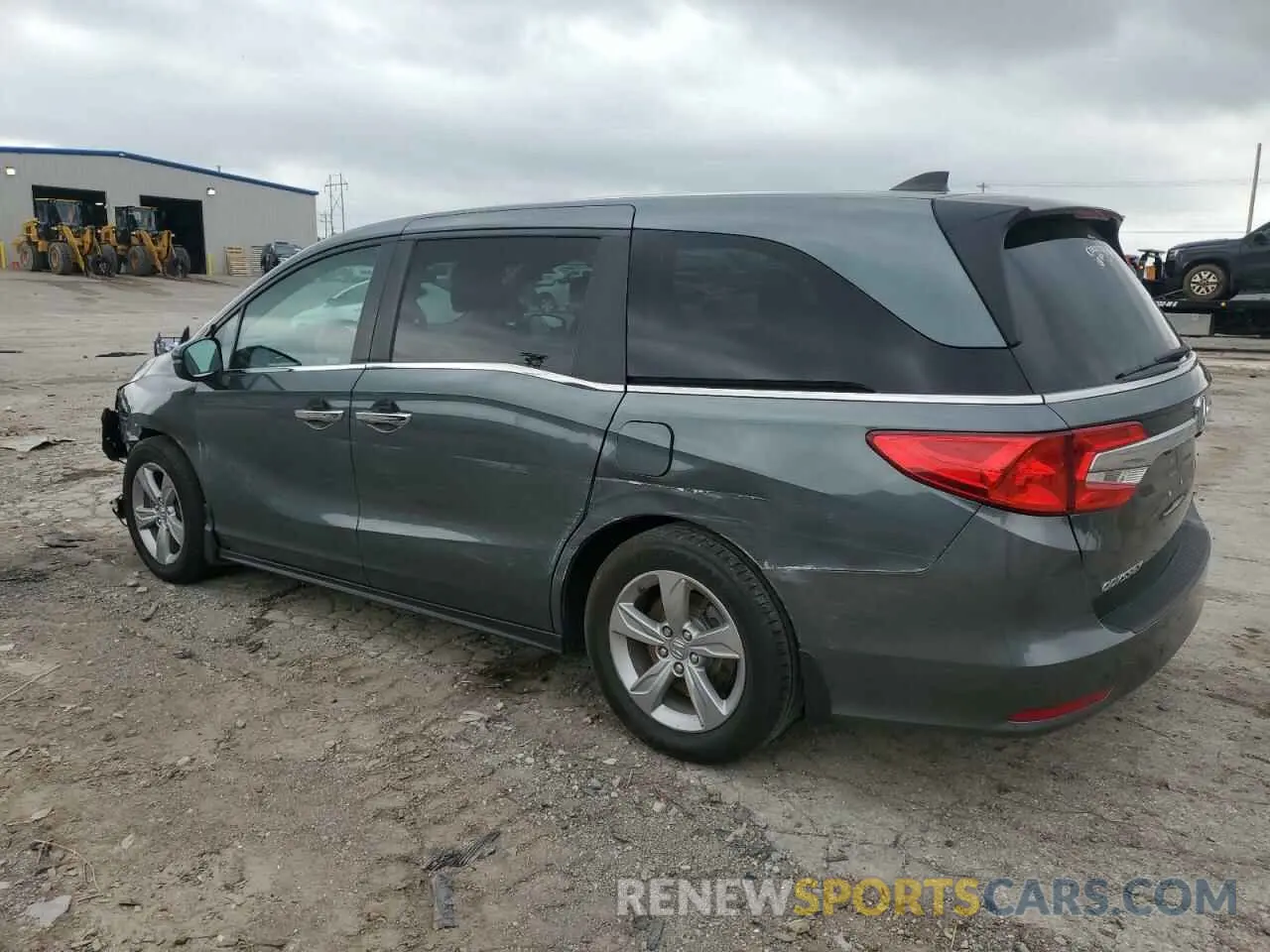 2 Photograph of a damaged car 5FNRL6H72LB035017 HONDA ODYSSEY 2020