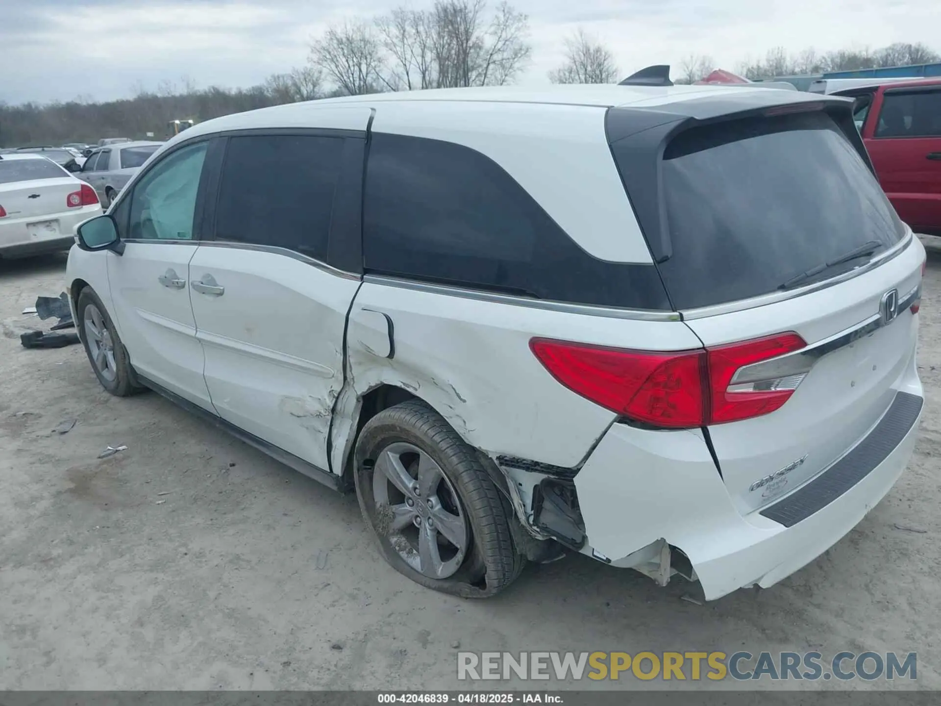 6 Photograph of a damaged car 5FNRL6H72LB059155 HONDA ODYSSEY 2020