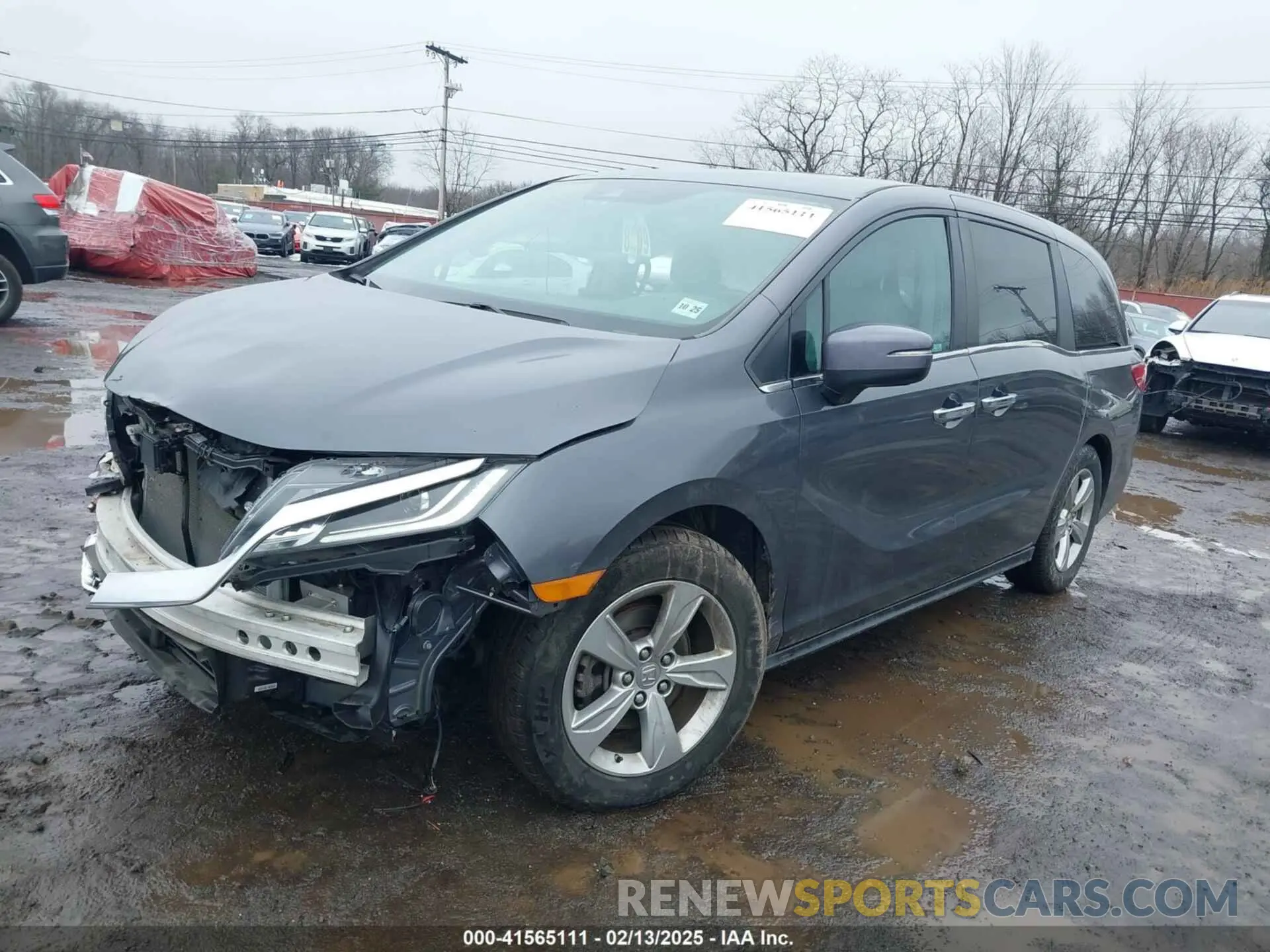 18 Photograph of a damaged car 5FNRL6H73LB073002 HONDA ODYSSEY 2020