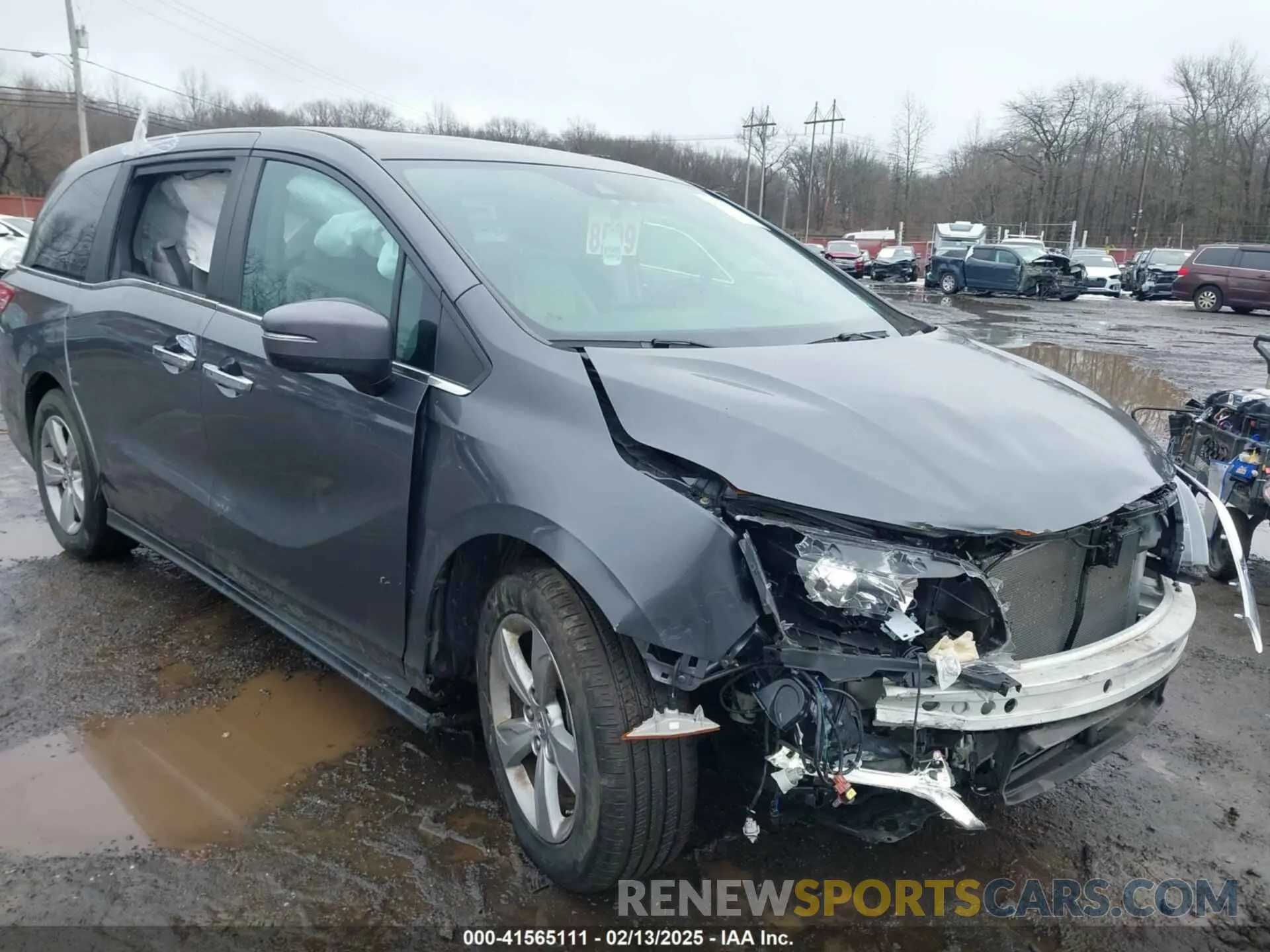 19 Photograph of a damaged car 5FNRL6H73LB073002 HONDA ODYSSEY 2020
