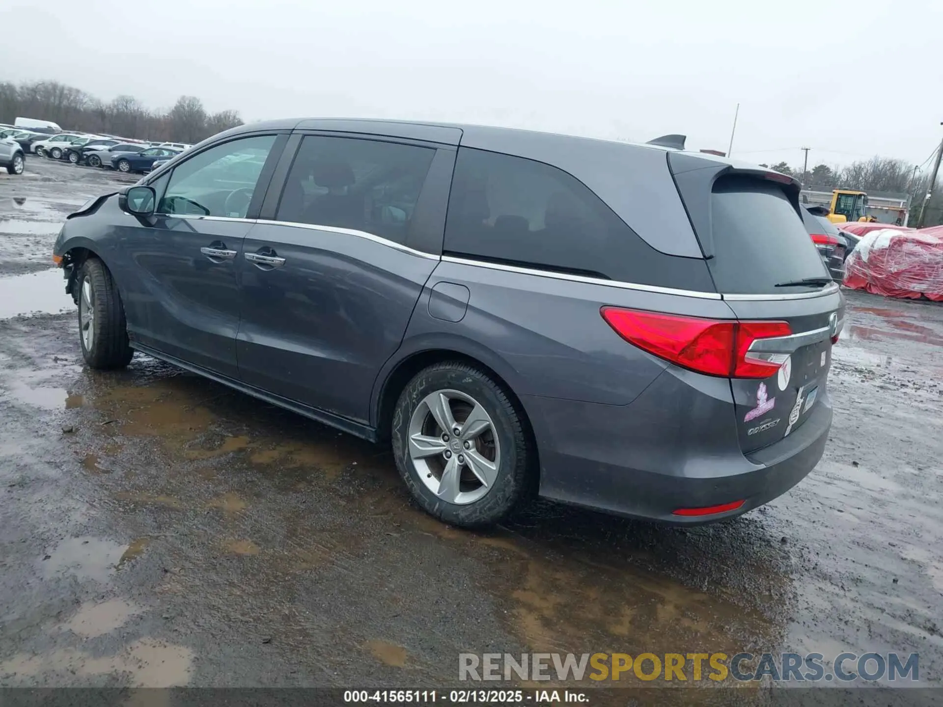 3 Photograph of a damaged car 5FNRL6H73LB073002 HONDA ODYSSEY 2020