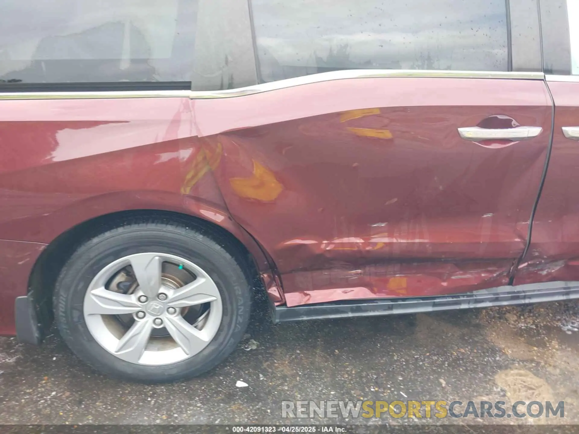 6 Photograph of a damaged car 5FNRL6H74LB041613 HONDA ODYSSEY 2020