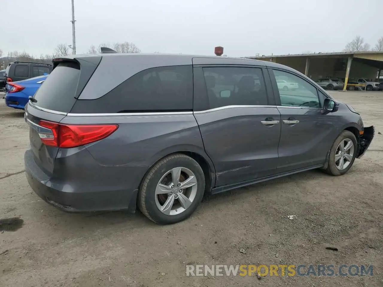 3 Photograph of a damaged car 5FNRL6H75LB068609 HONDA ODYSSEY 2020