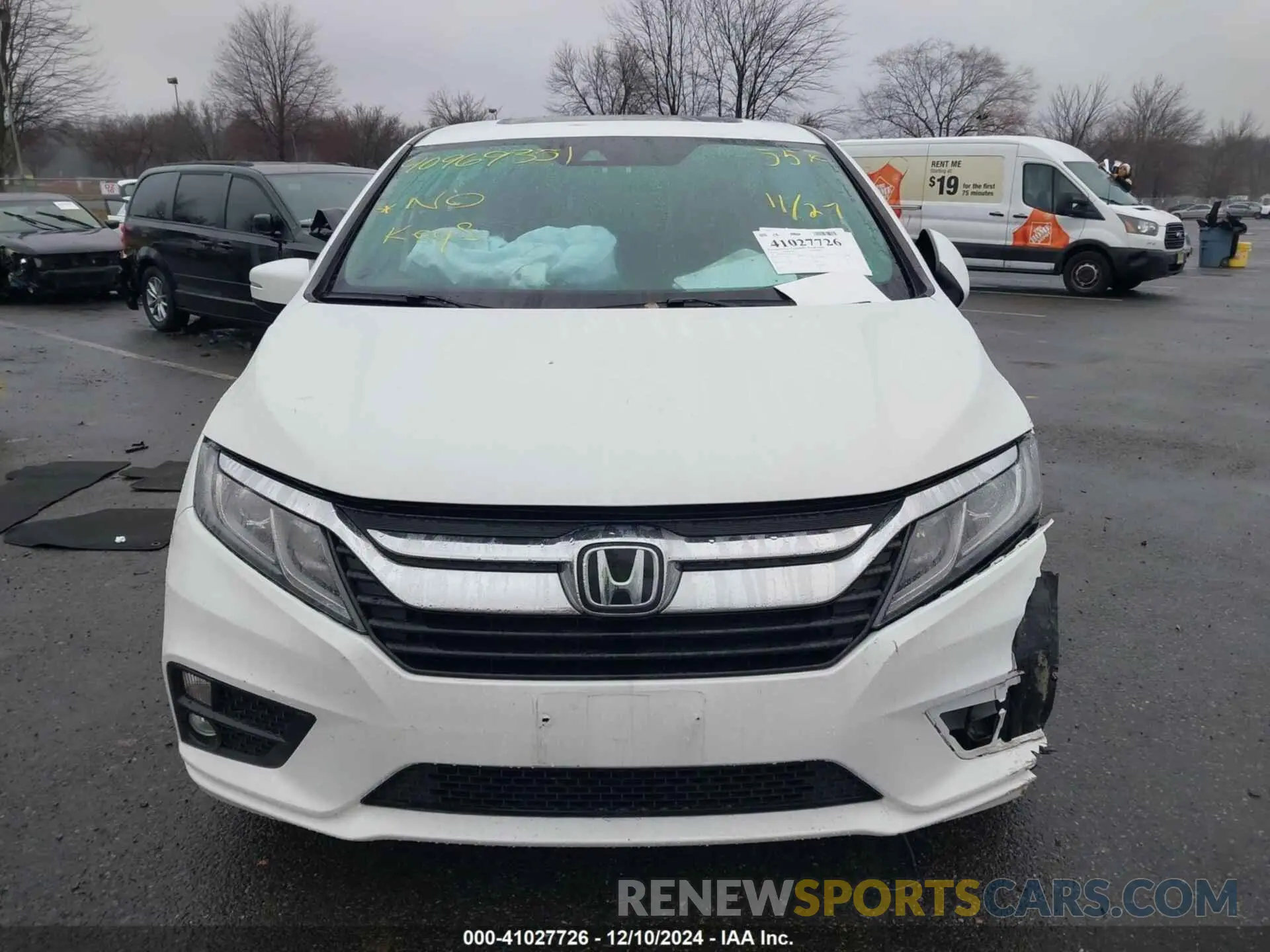 11 Photograph of a damaged car 5FNRL6H78LB031411 HONDA ODYSSEY 2020
