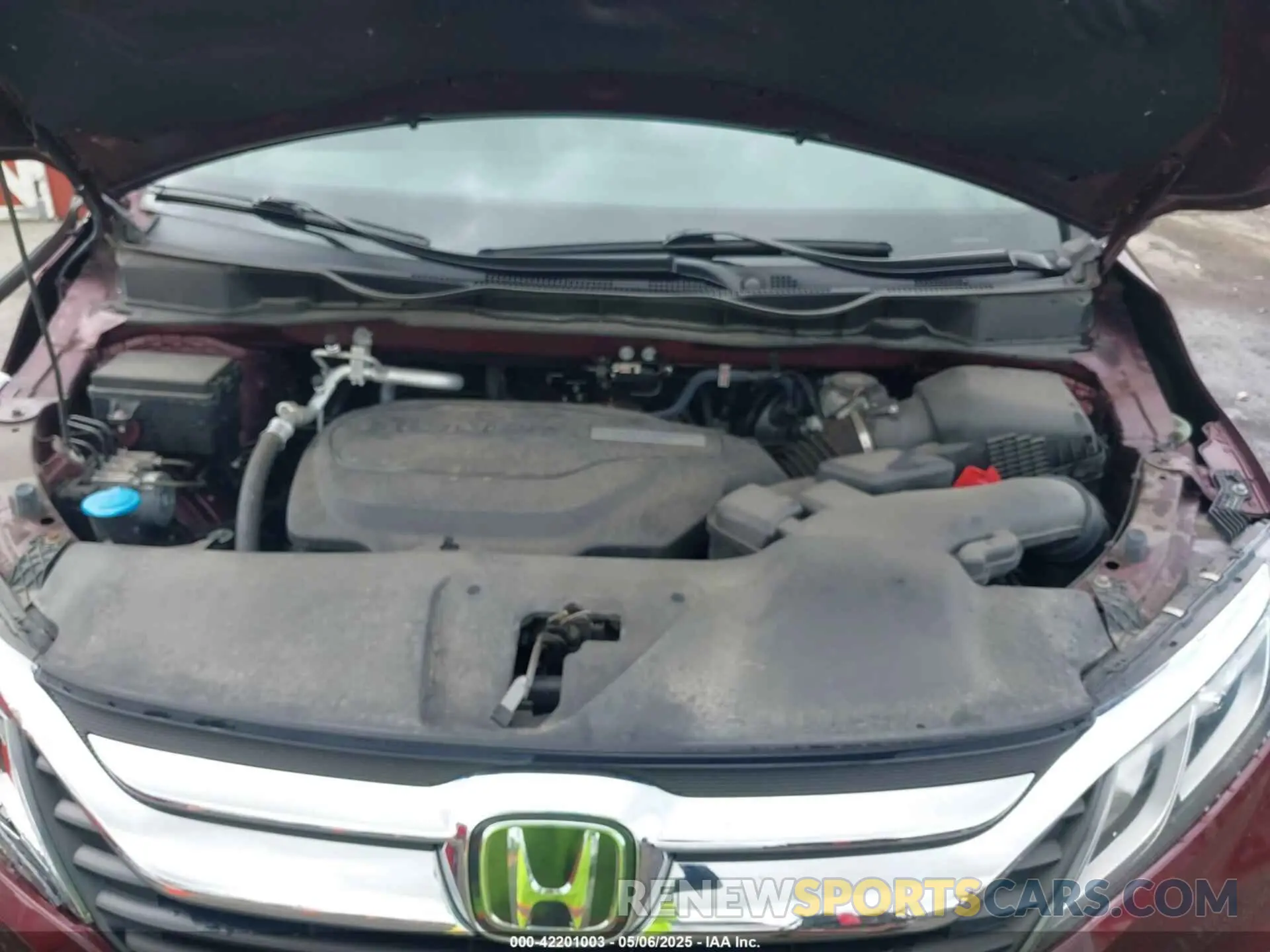 10 Photograph of a damaged car 5FNRL6H78LB041159 HONDA ODYSSEY 2020
