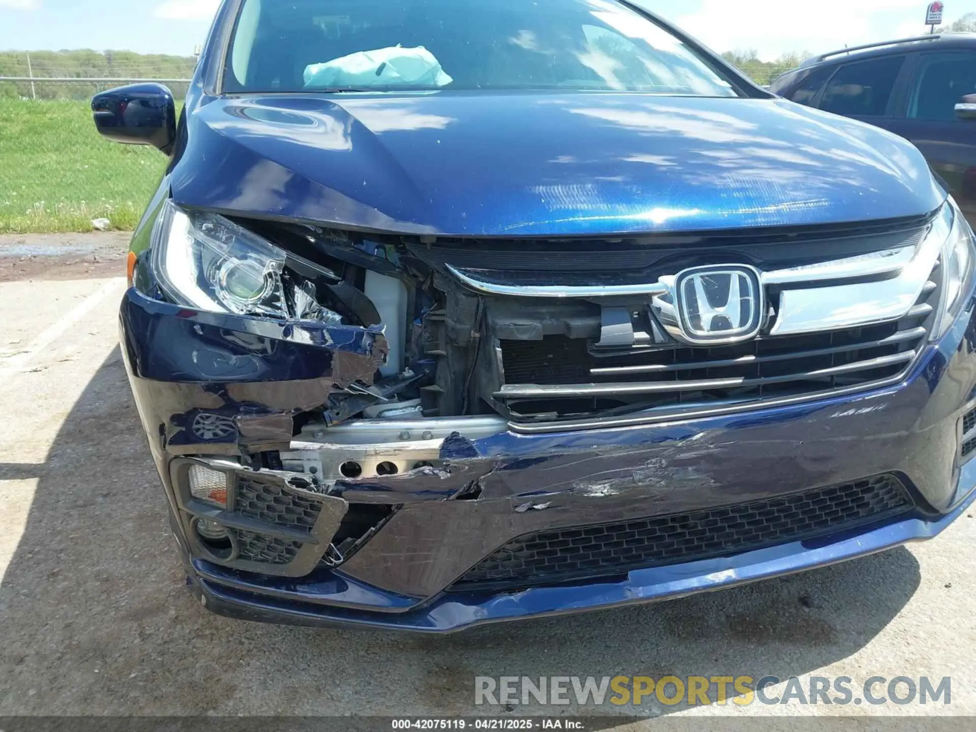 6 Photograph of a damaged car 5FNRL6H79LB039226 HONDA ODYSSEY 2020