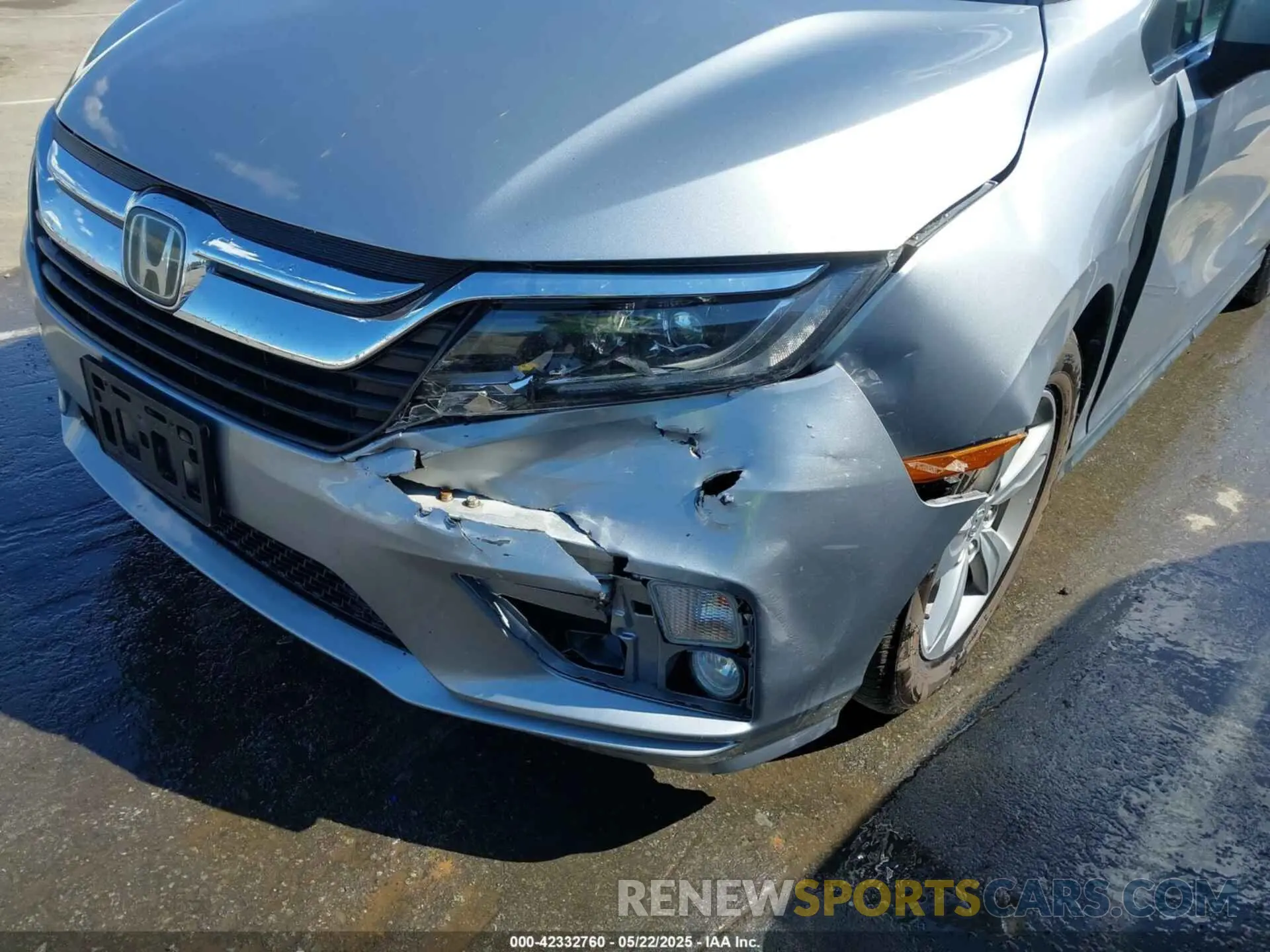 6 Photograph of a damaged car 5FNRL6H79LB060724 HONDA ODYSSEY 2020
