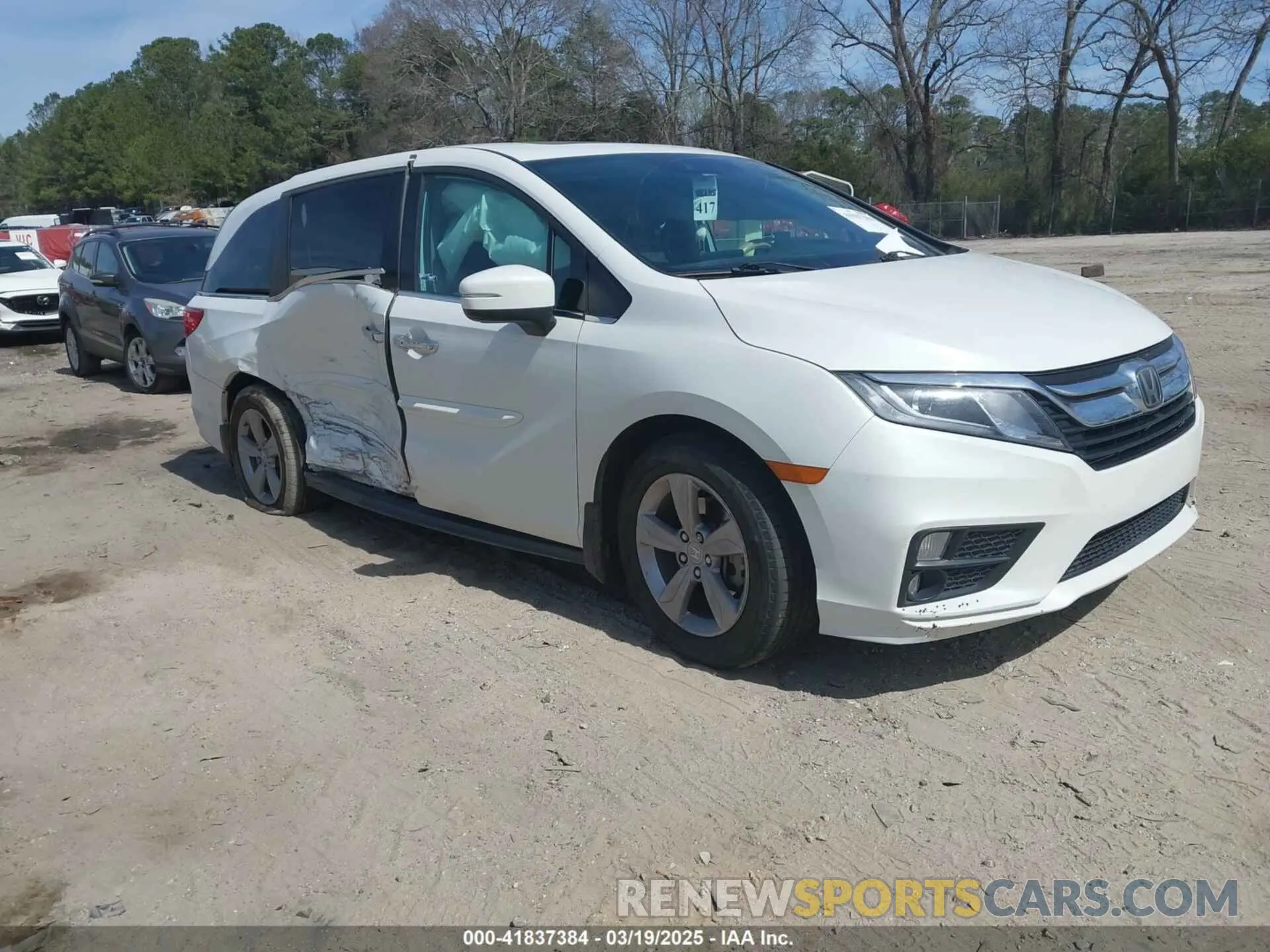 1 Photograph of a damaged car 5FNRL6H7XLB023567 HONDA ODYSSEY 2020