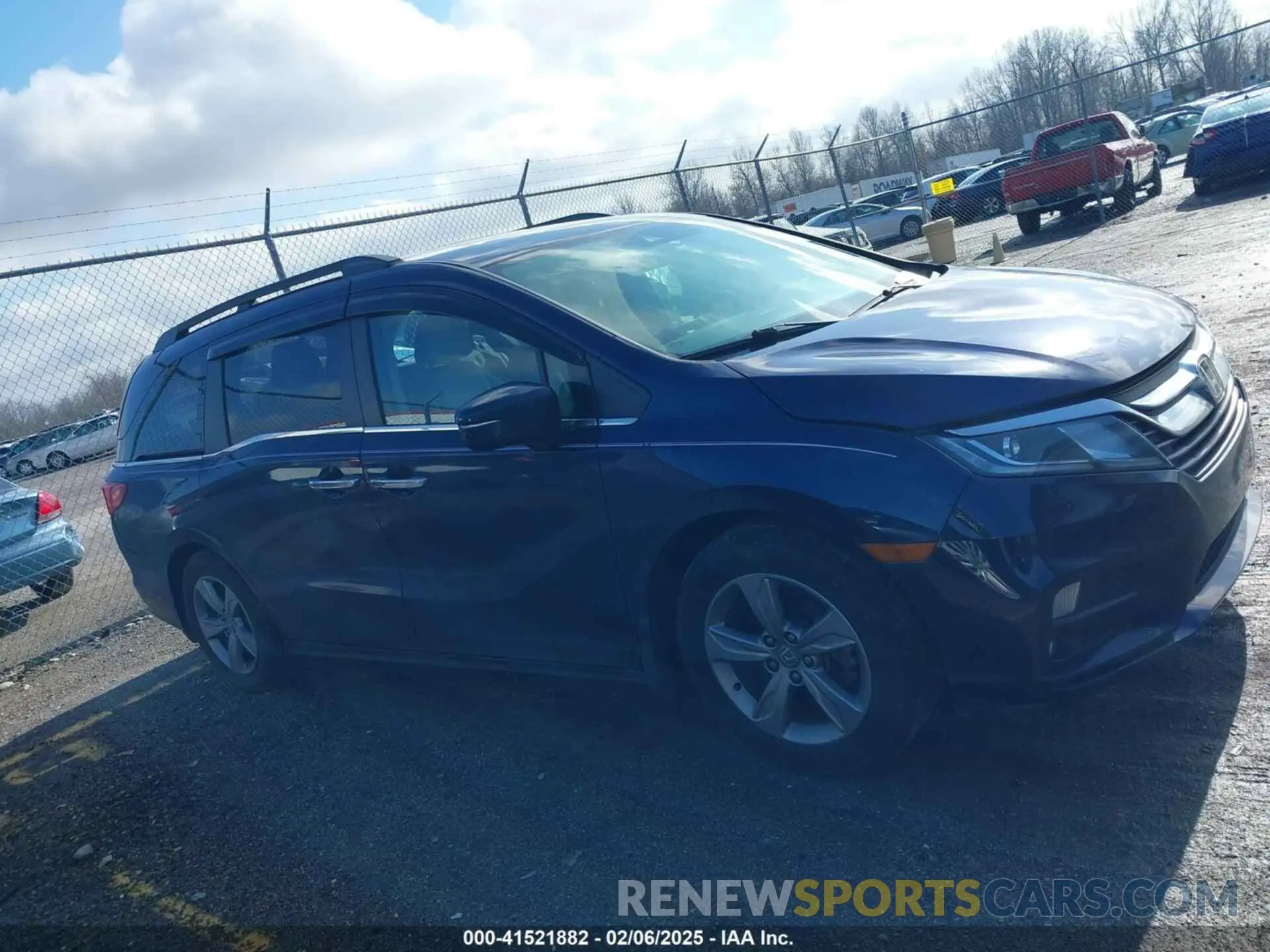 13 Photograph of a damaged car 5FNRL6H7XLB061414 HONDA ODYSSEY 2020