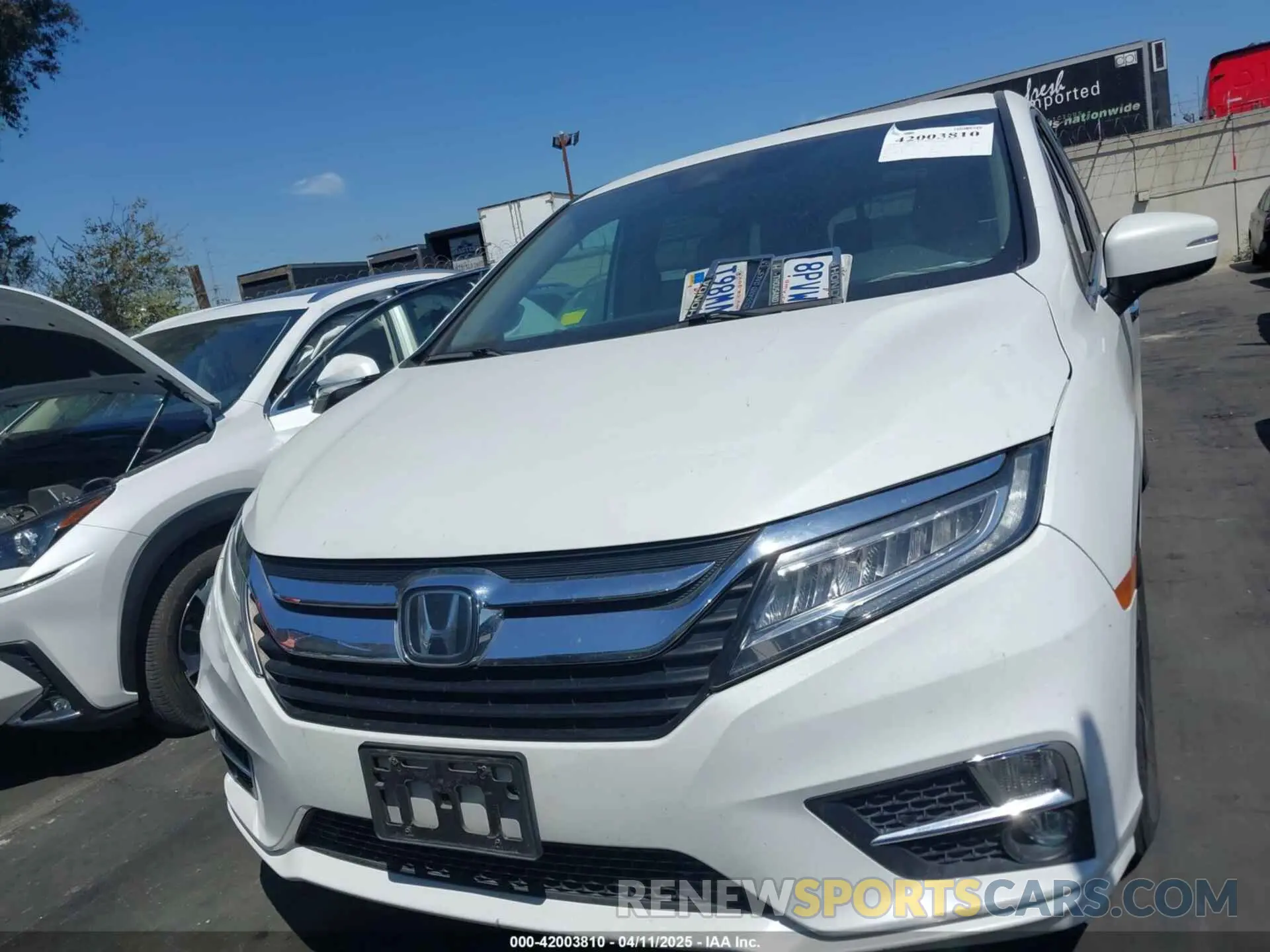 12 Photograph of a damaged car 5FNRL6H81LB028083 HONDA ODYSSEY 2020
