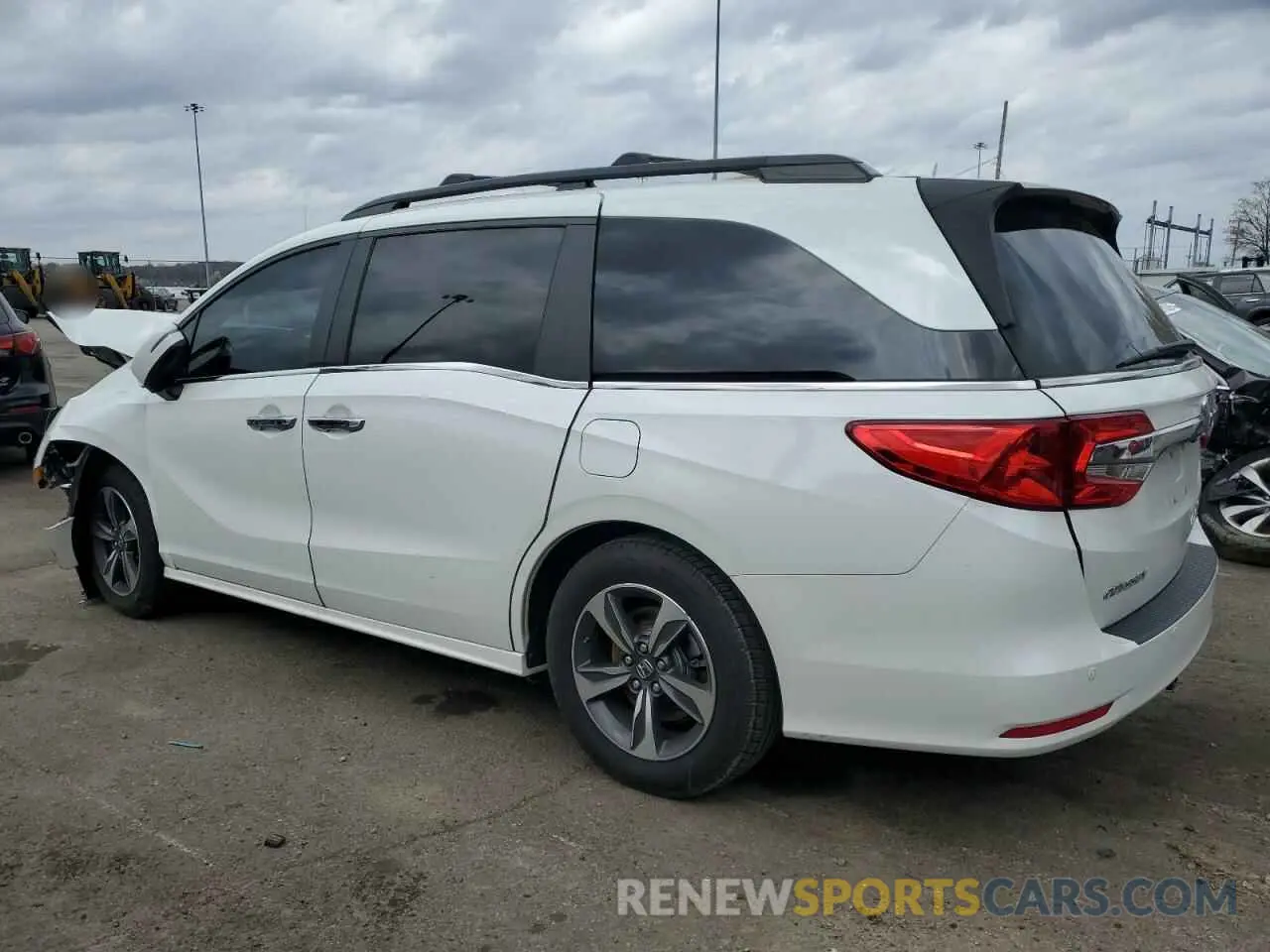2 Photograph of a damaged car 5FNRL6H81LB041576 HONDA ODYSSEY 2020